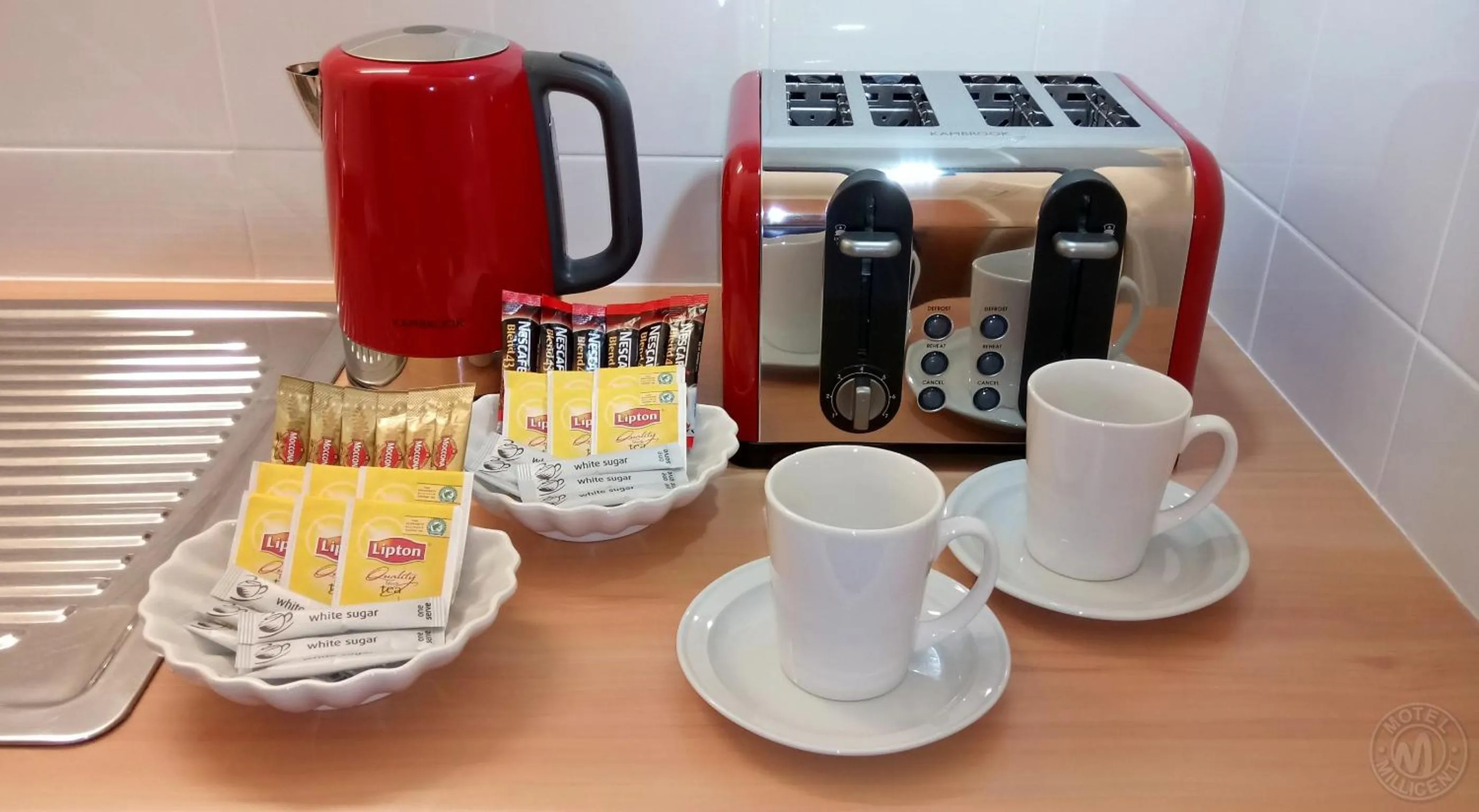 Food close-up in Millicent Motel