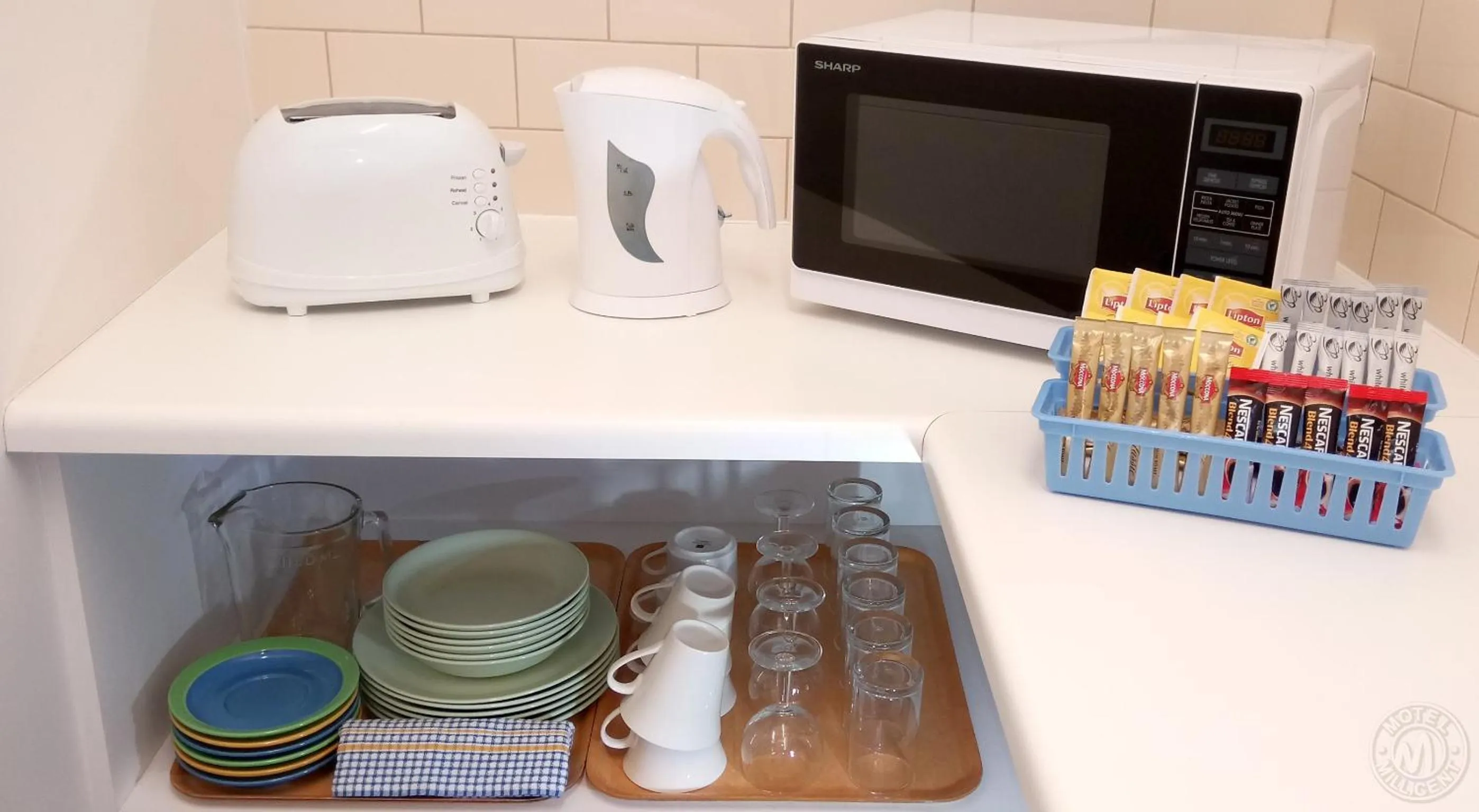 Food close-up in Millicent Motel