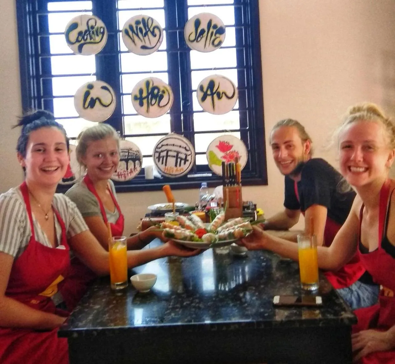 Dining area in Jolie Villa Hoi An