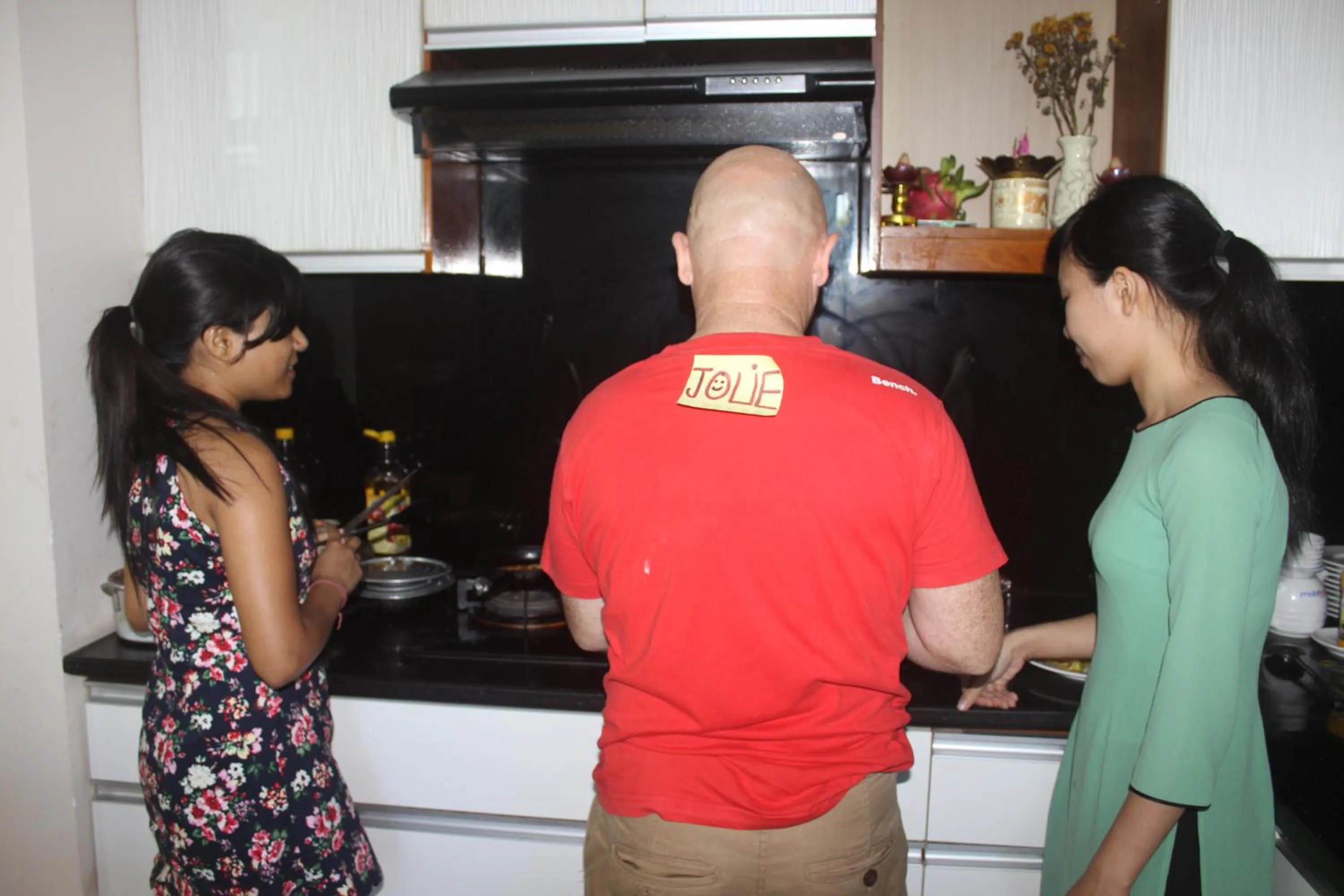 Kitchen or kitchenette in Jolie Villa Hoi An