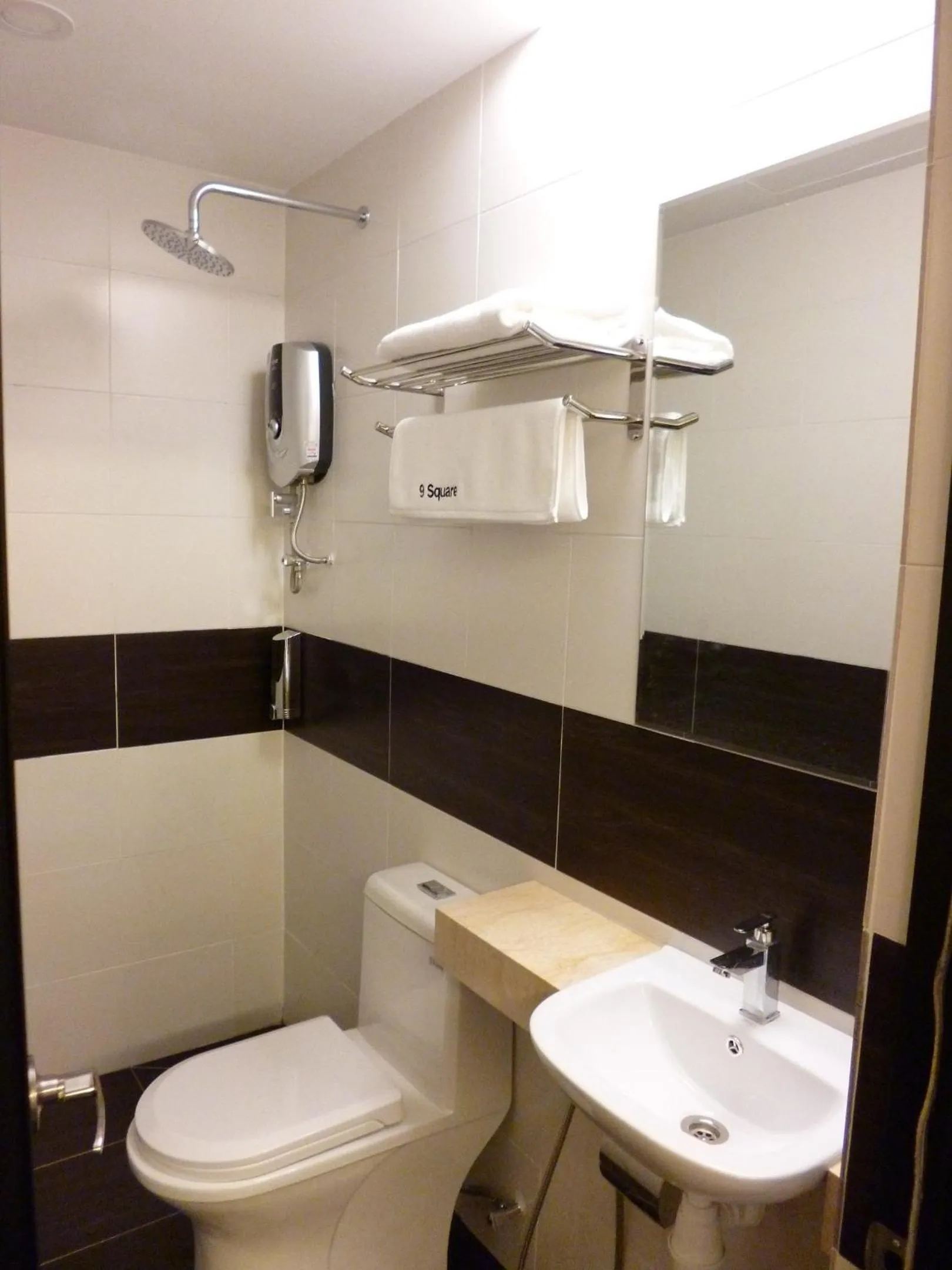 Shower in 9 Square Hotel - Bandar Baru Bangi