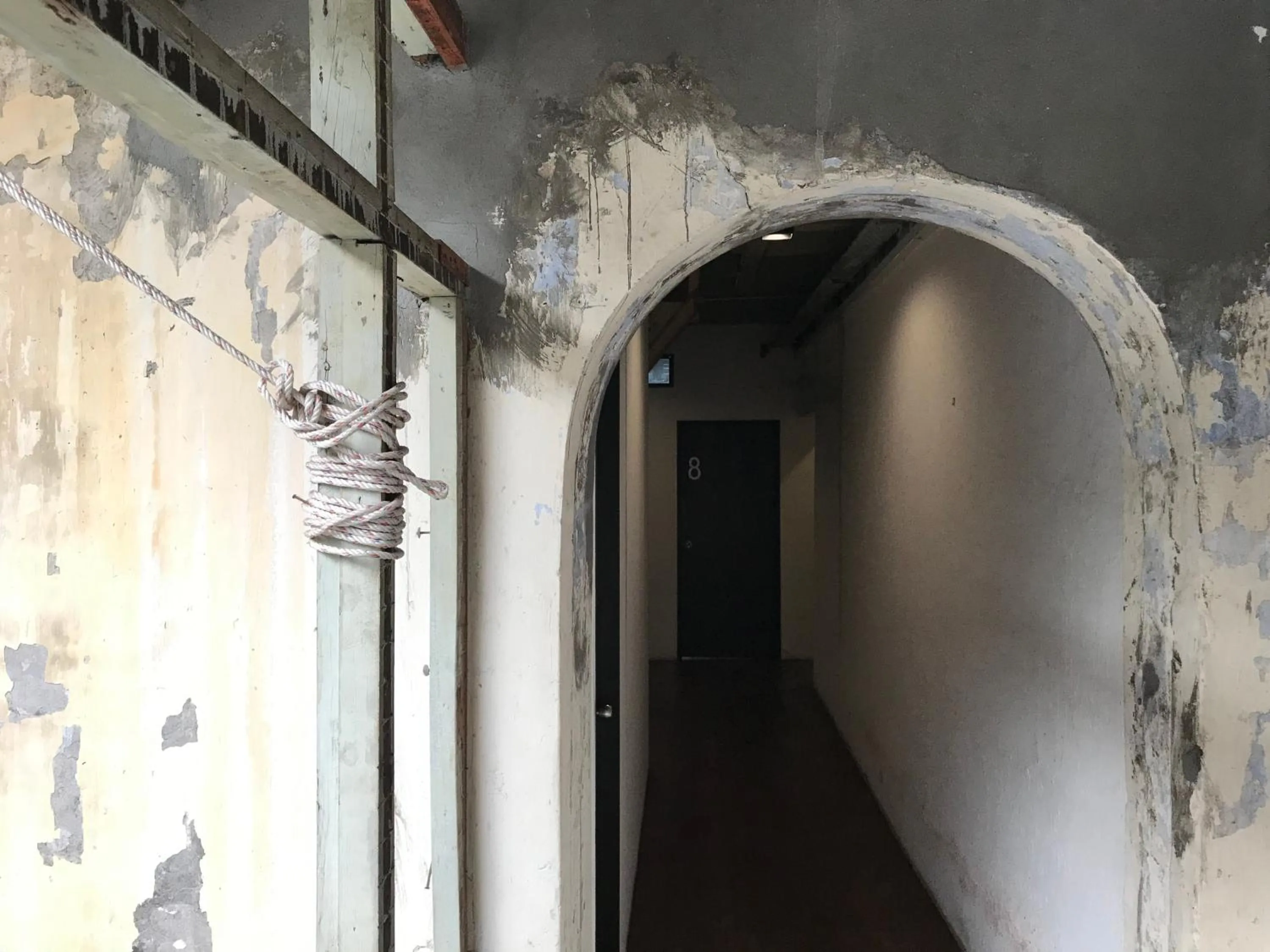 Property building in The Frame Guesthouse