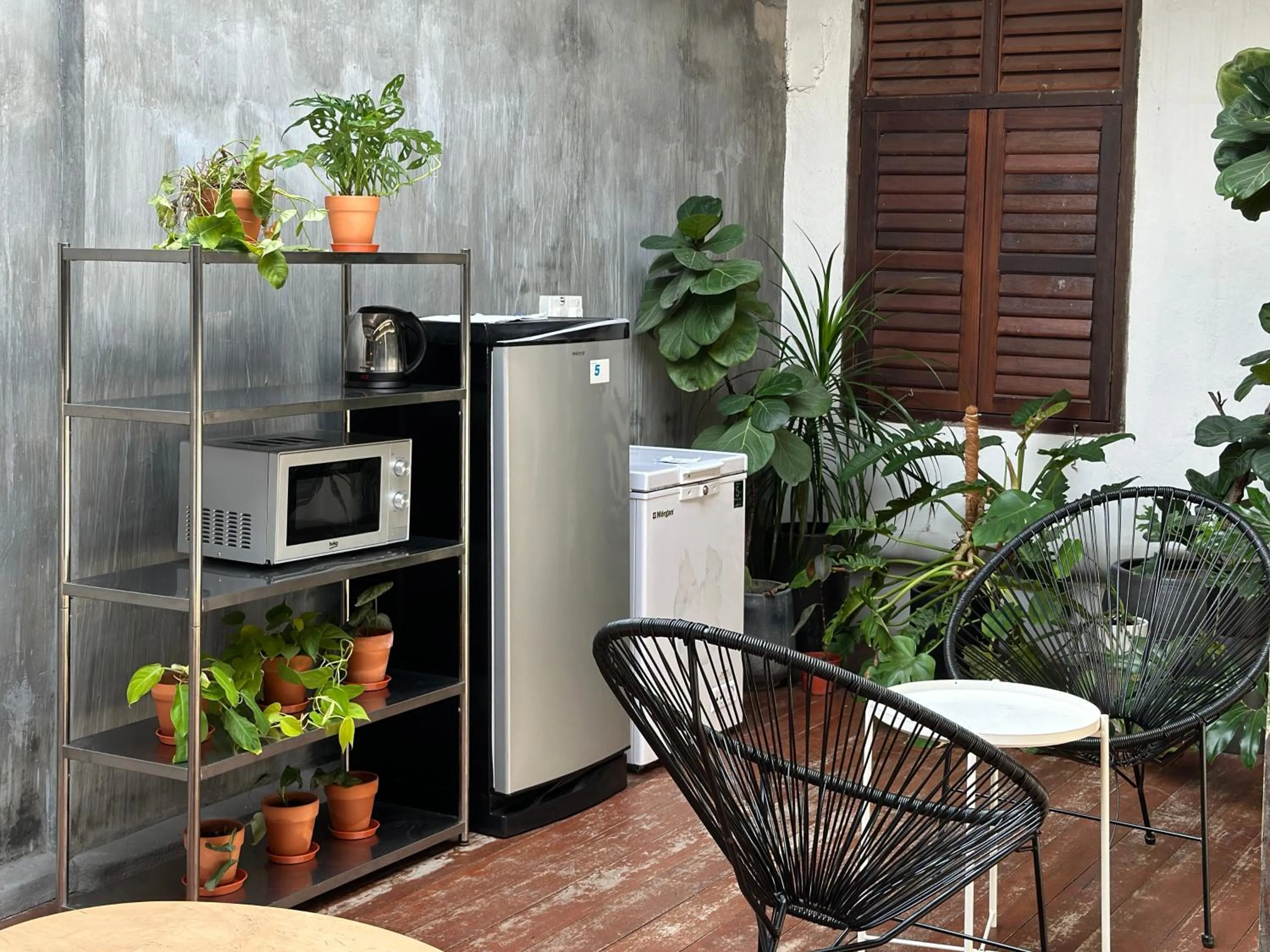 Property building in The Frame Guesthouse