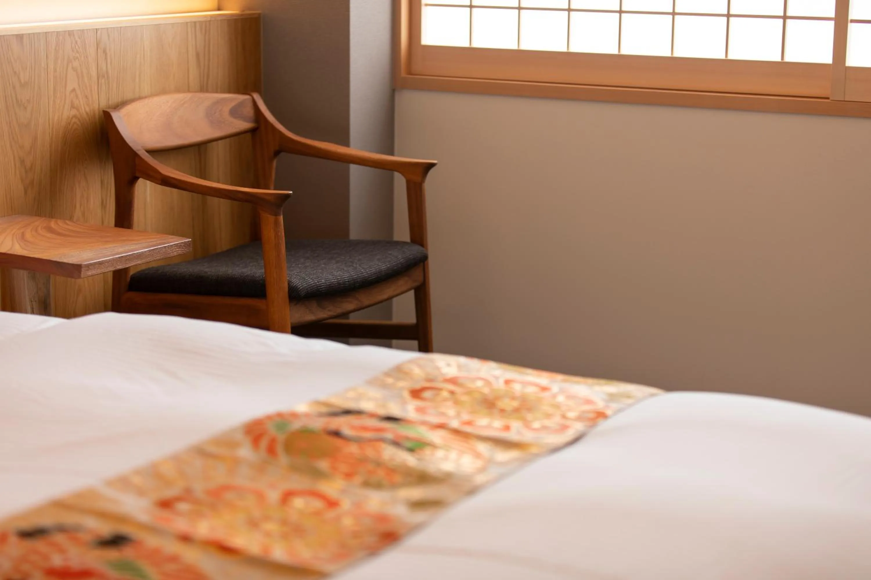 Bed in Hotel Ethnography Kiyomizu Gojo