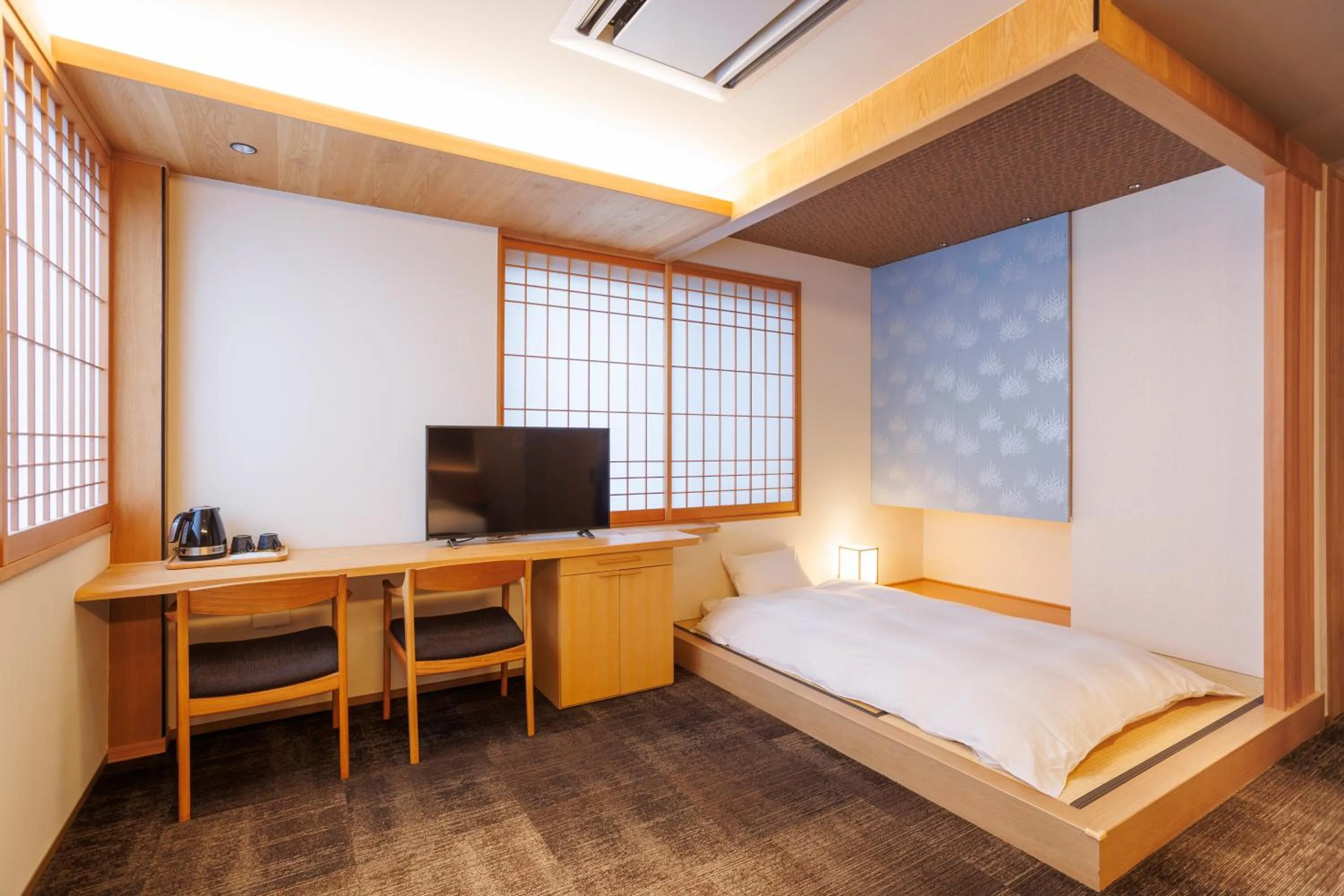 Bedroom, Bed in Hotel Ethnography Kiyomizu Gojo