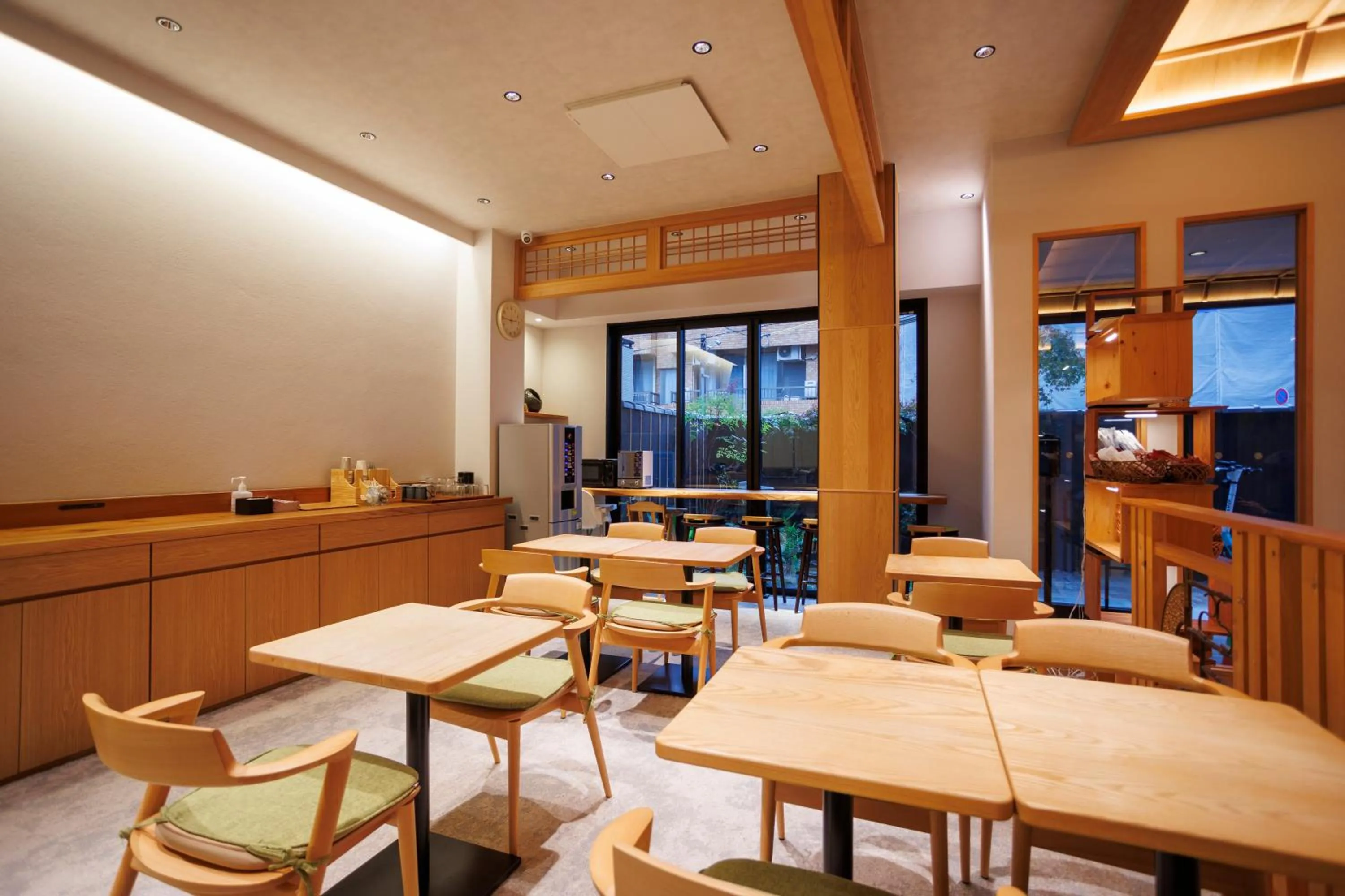 Seating area in Hotel Ethnography Kiyomizu Gojo