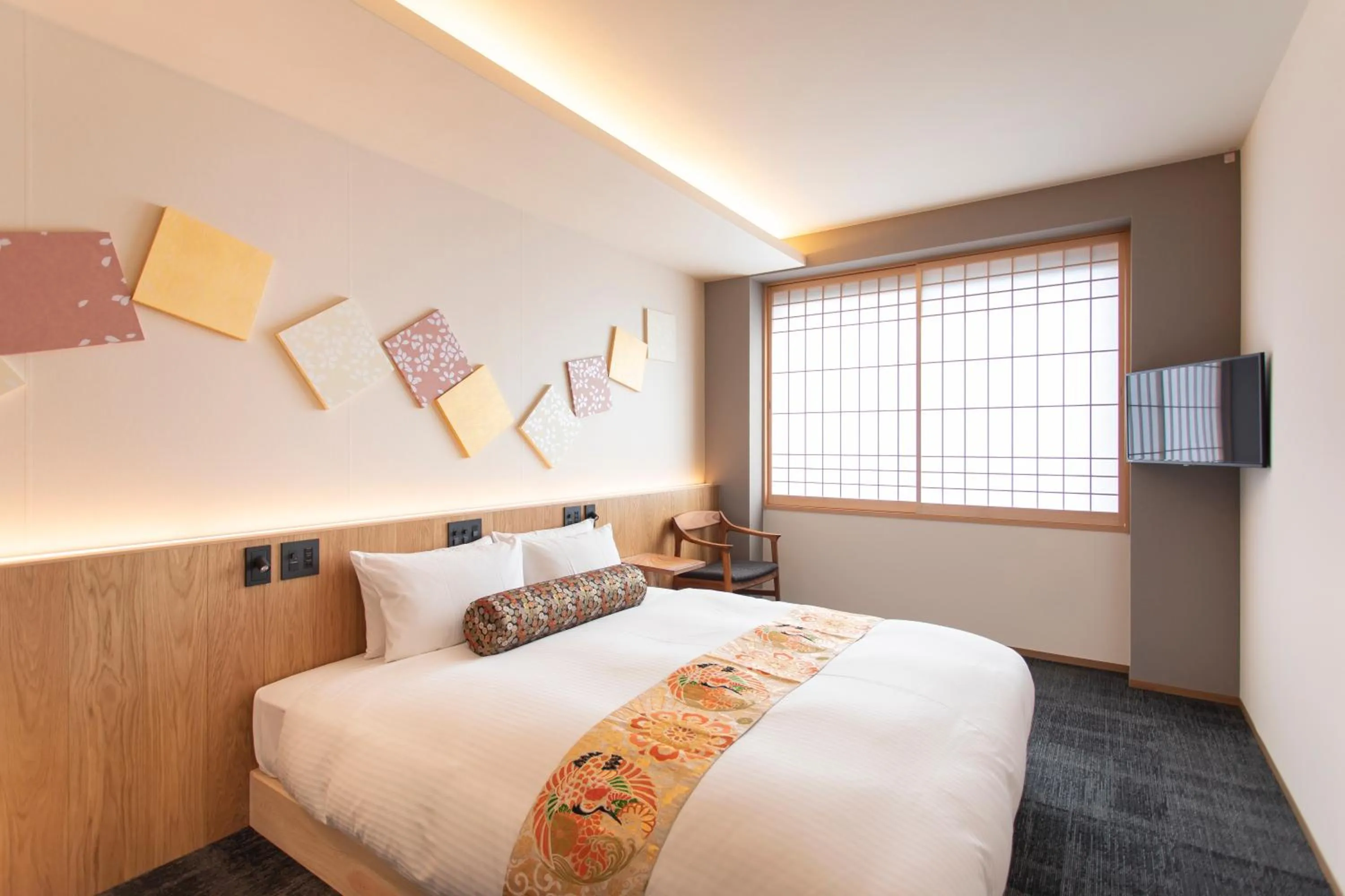 Bed in Hotel Ethnography Kiyomizu Gojo