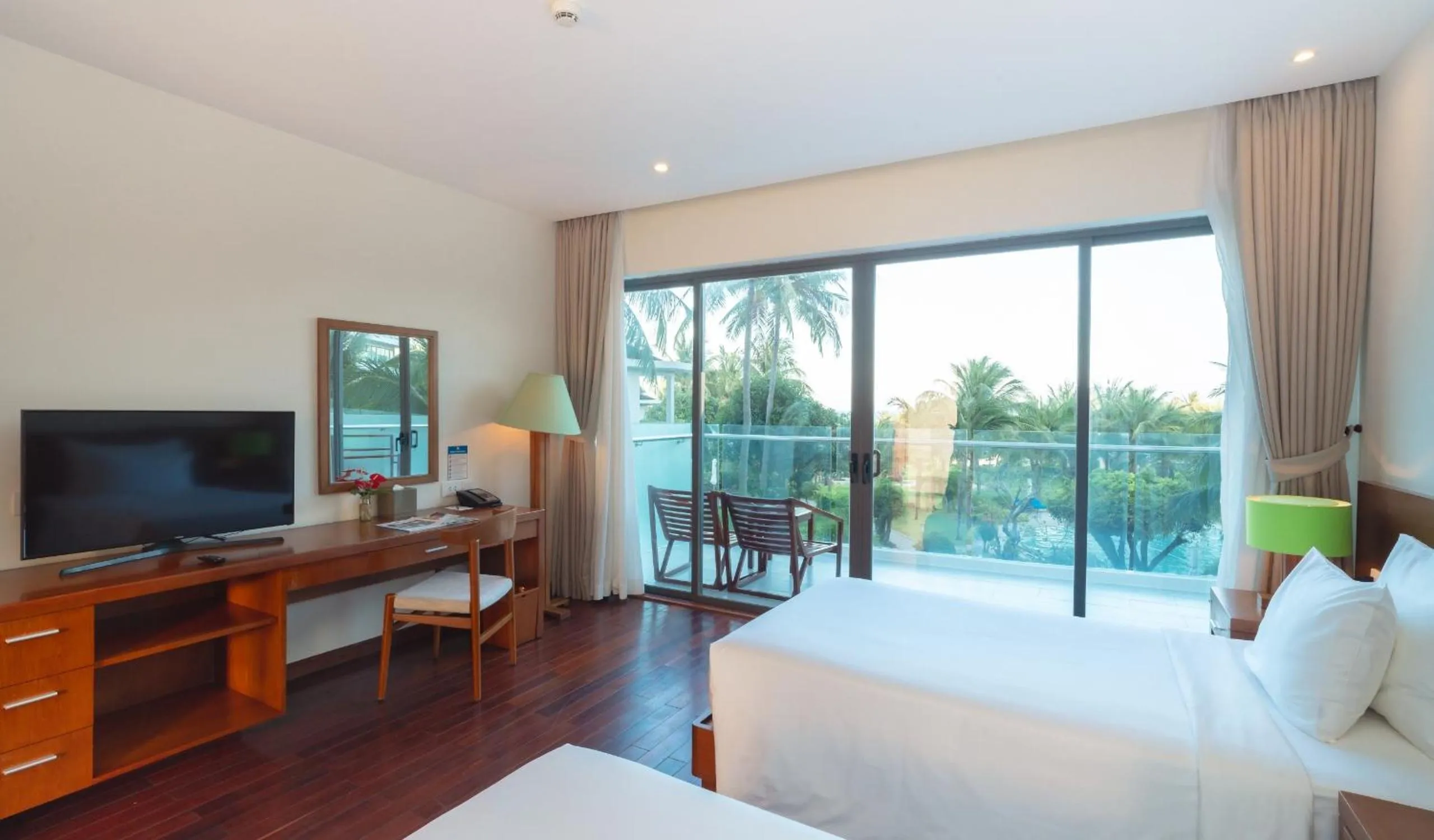 View (from property/room), Bed in Cam Ranh Riviera Beach Resort & Spa