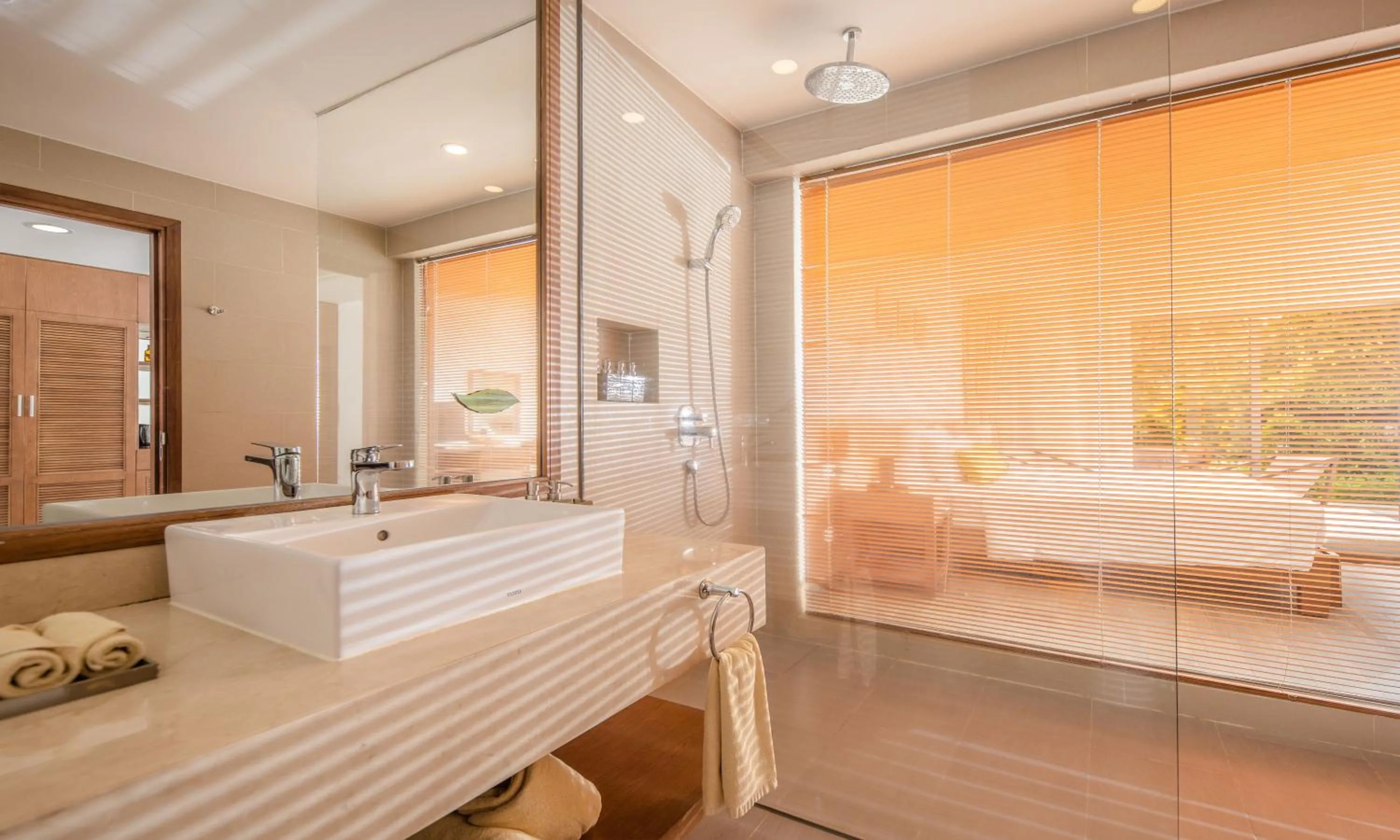 Bathroom, Bed in Cam Ranh Riviera Beach Resort & Spa