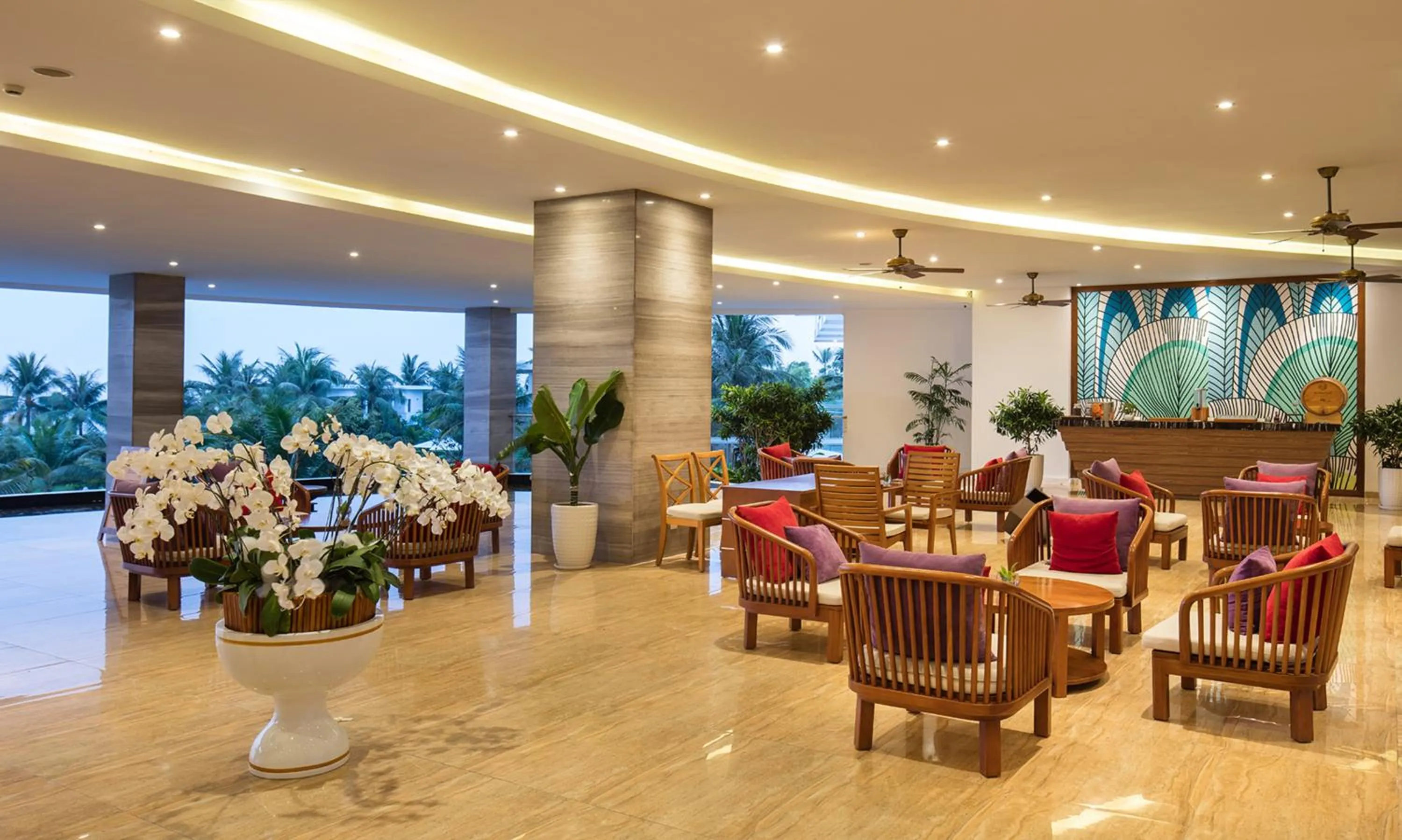 Lobby or reception in Cam Ranh Riviera Beach Resort & Spa