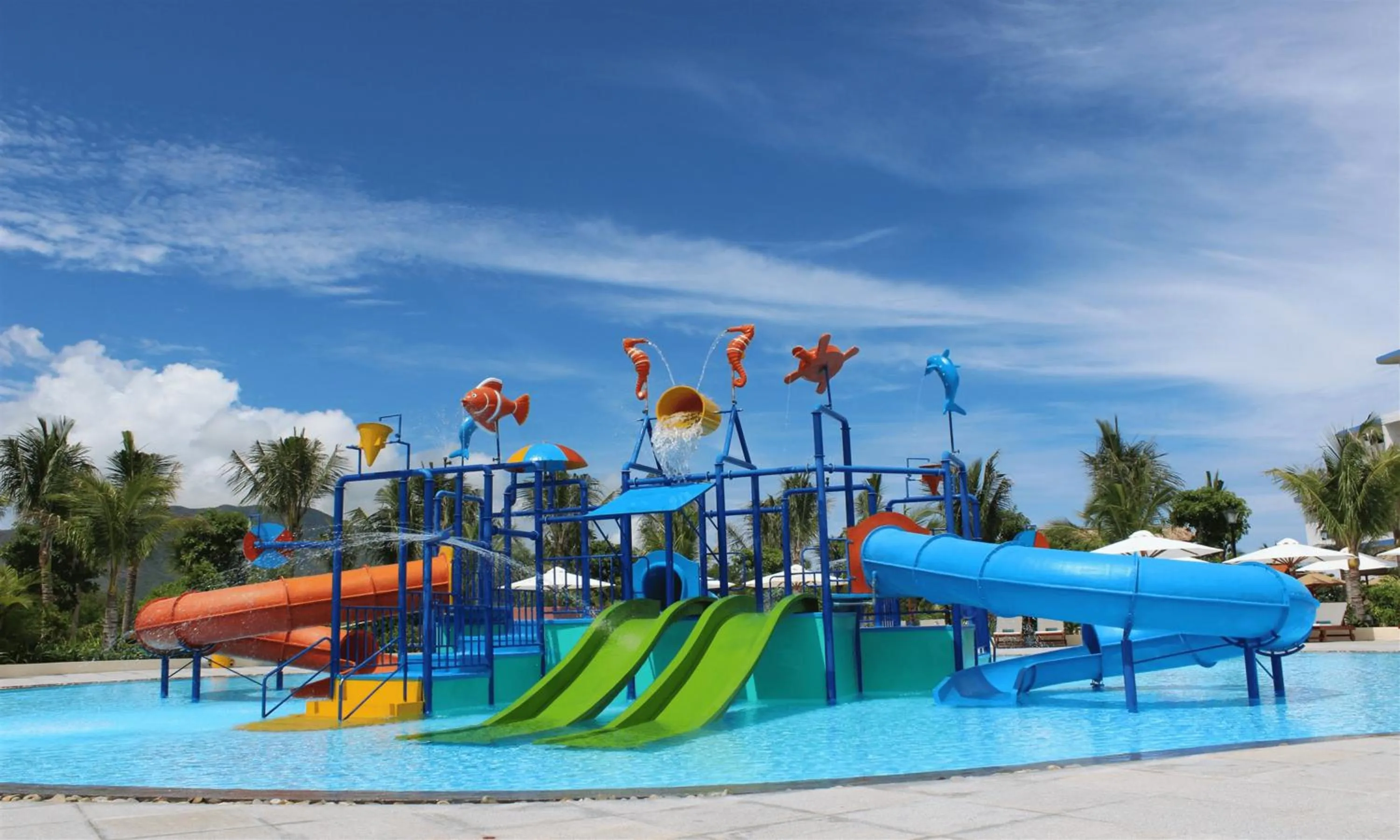 Aqua park in Cam Ranh Riviera Beach Resort & Spa