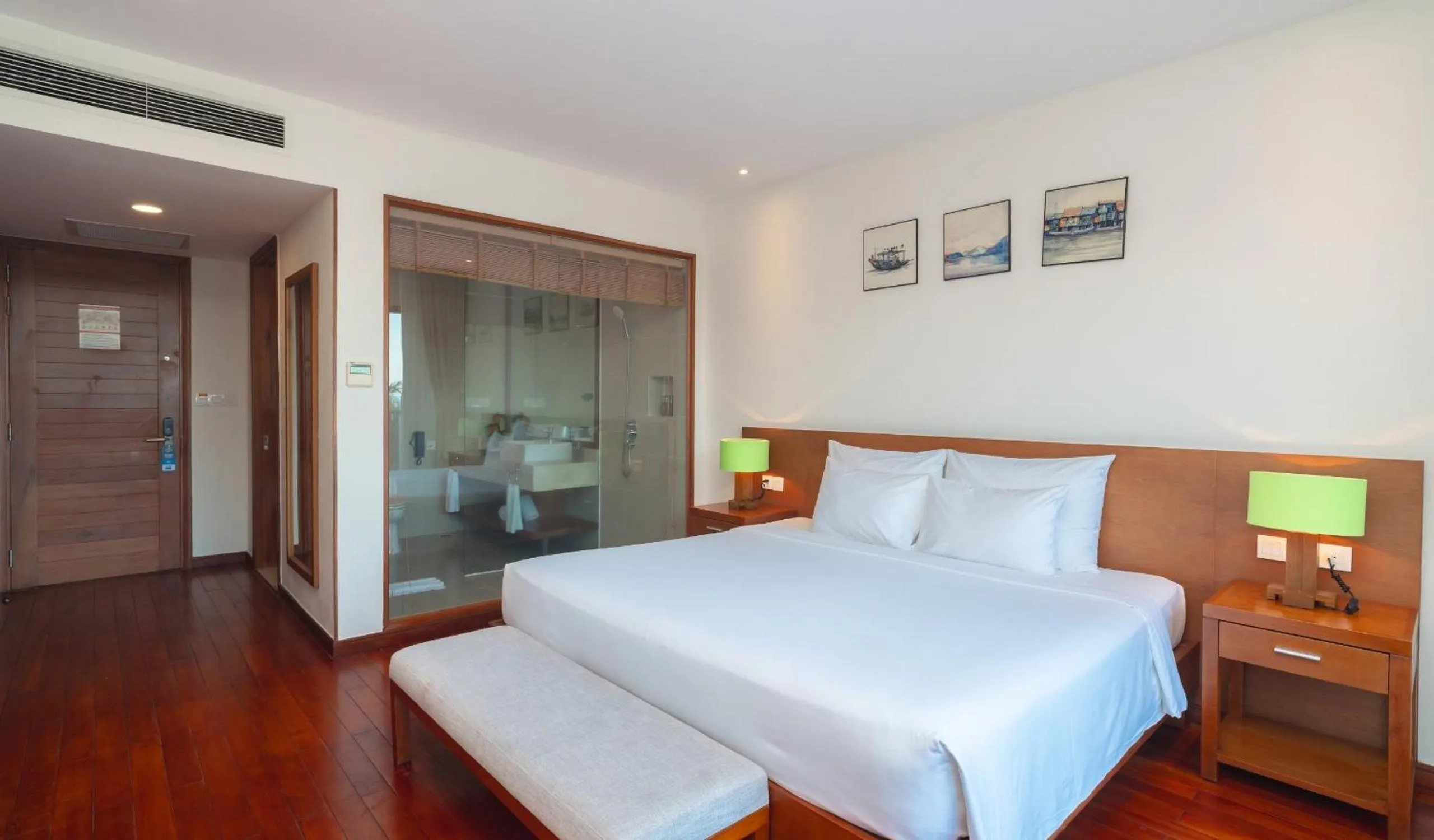 Bathroom, Bed in Cam Ranh Riviera Beach Resort & Spa