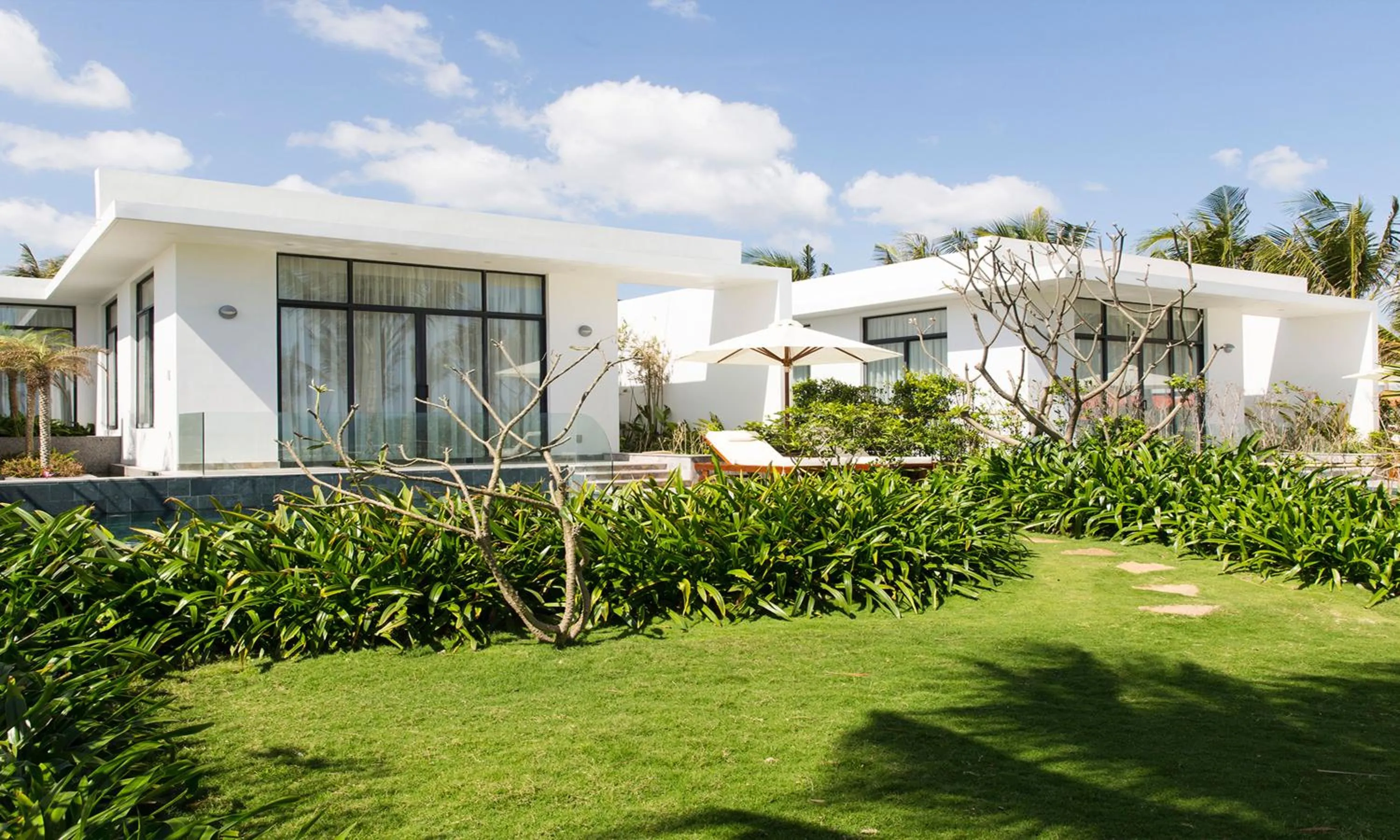 Garden view in Cam Ranh Riviera Beach Resort & Spa