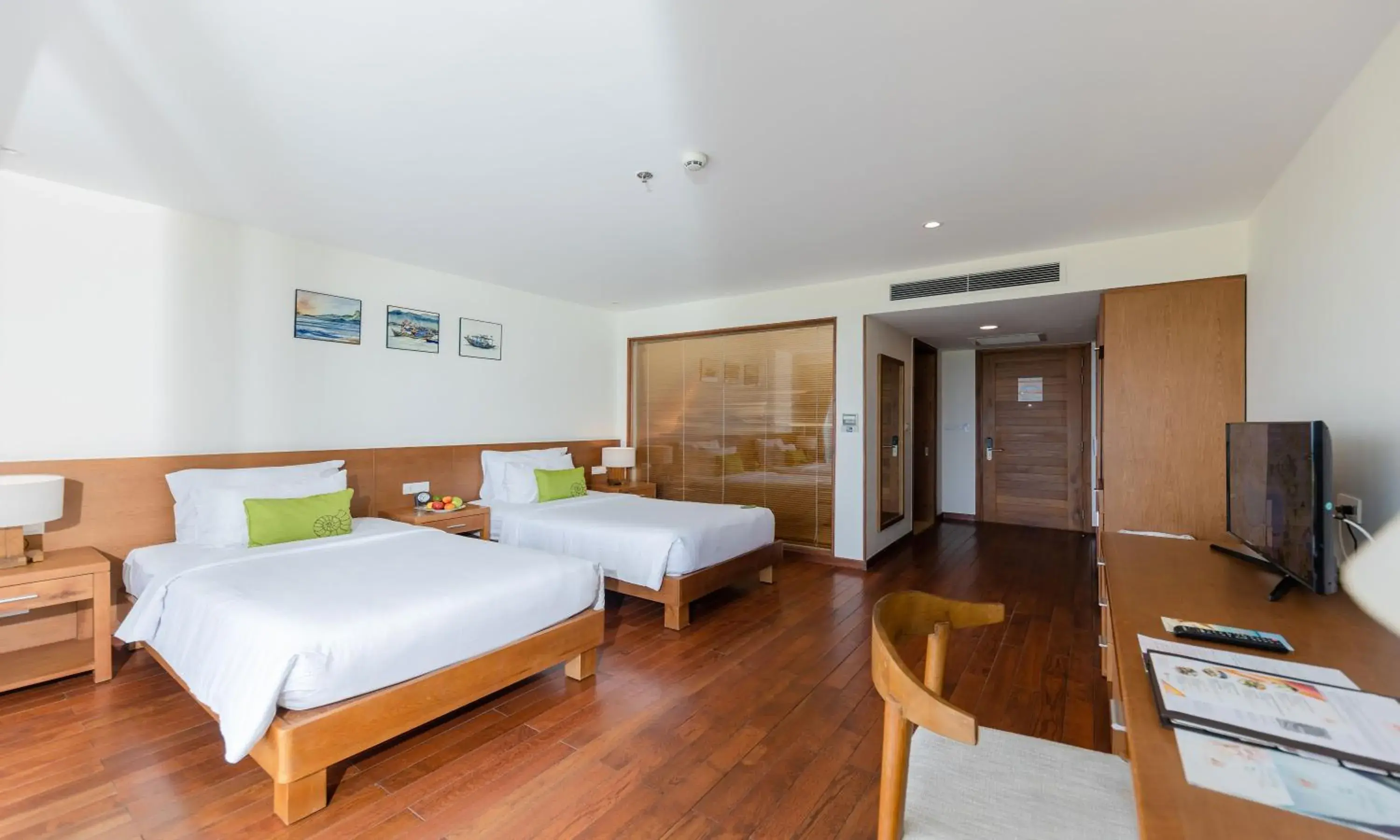 Twin Room with Garden View in Cam Ranh Riviera Beach Resort & Spa Twin Room with Garden View in Cam Ranh Riviera Beach Resort & Spa