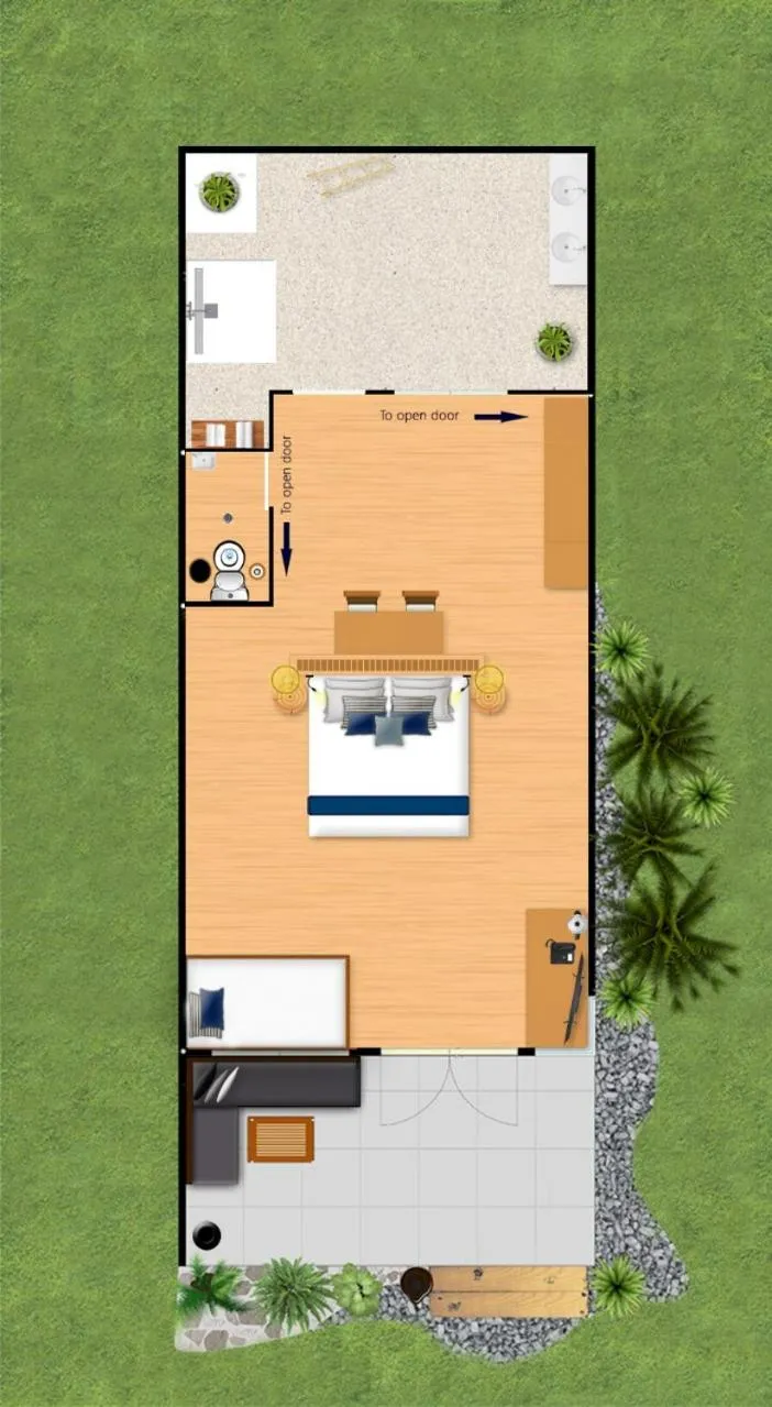 Floor plan in Atmosphere Resorts & Spa
