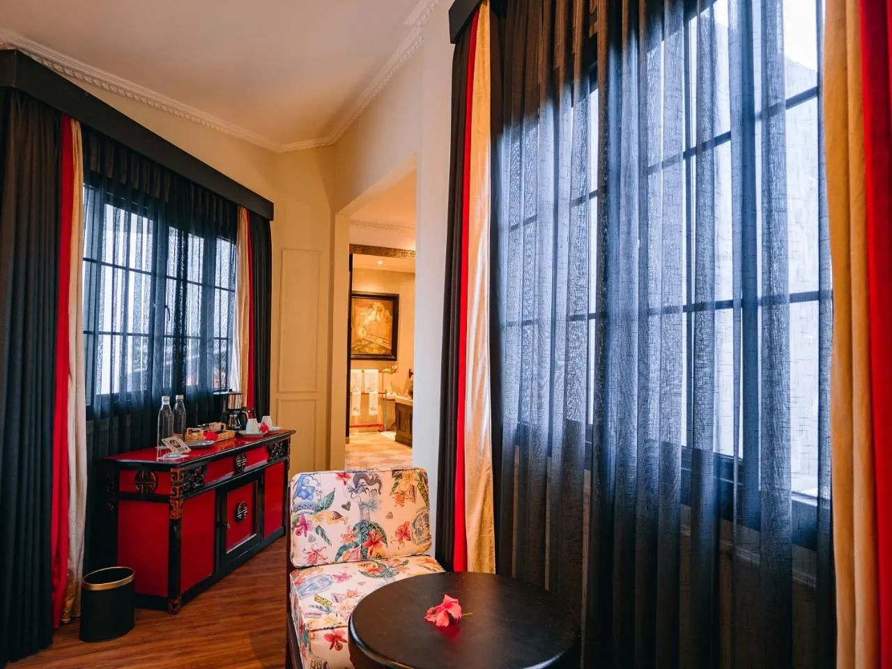 Seating area in House of Tugu, Old Town Jakarta