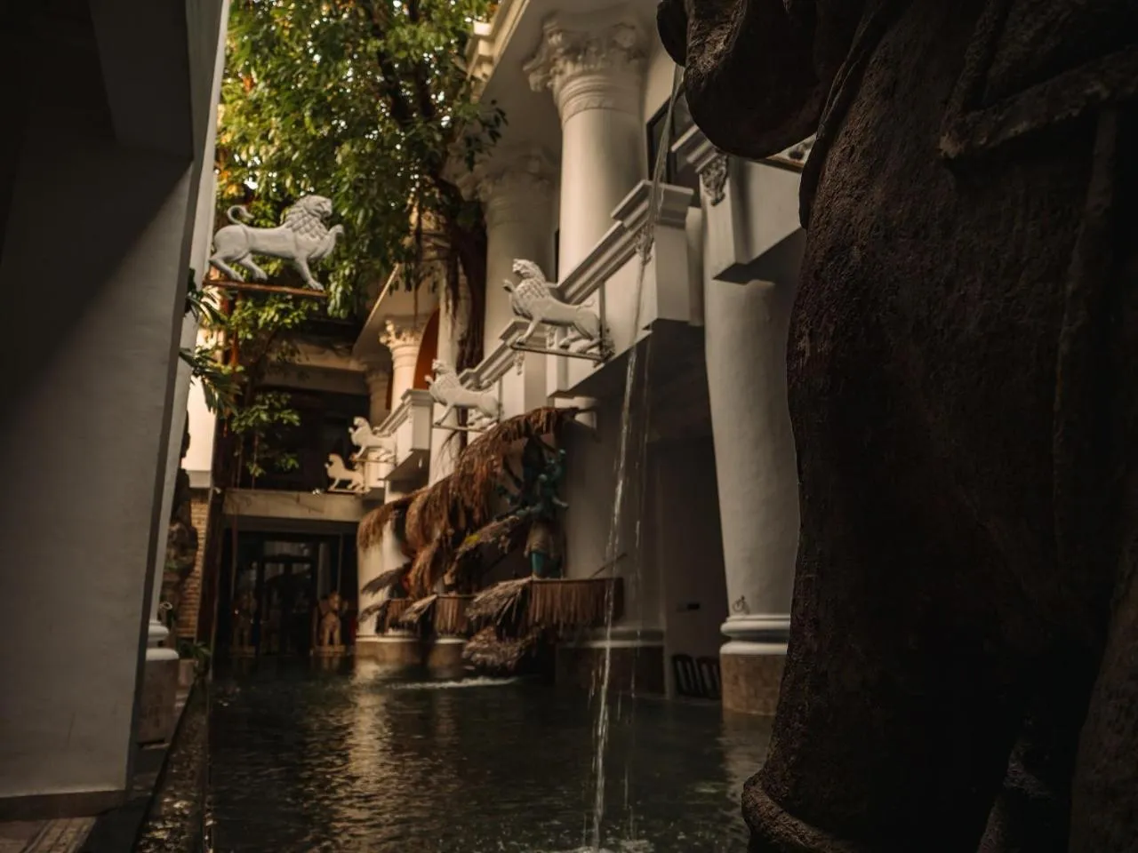 Swimming pool in House of Tugu, Old Town Jakarta