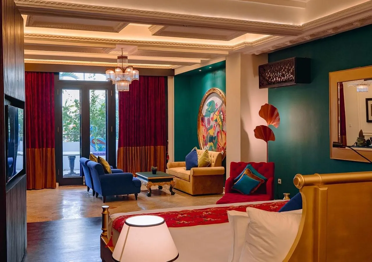 Living room in House of Tugu, Old Town Jakarta