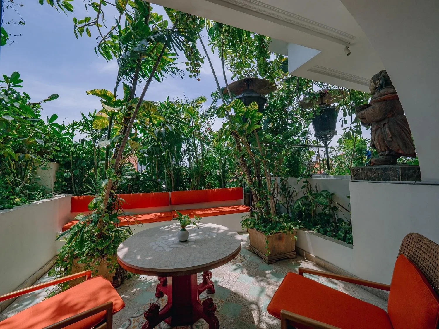 Balcony/Terrace in House of Tugu, Old Town Jakarta