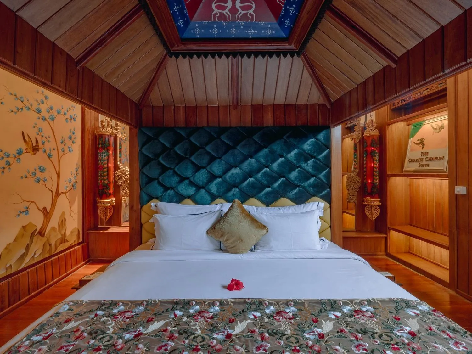 Bed in House of Tugu, Old Town Jakarta