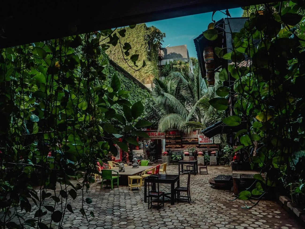 Garden in House of Tugu, Old Town Jakarta