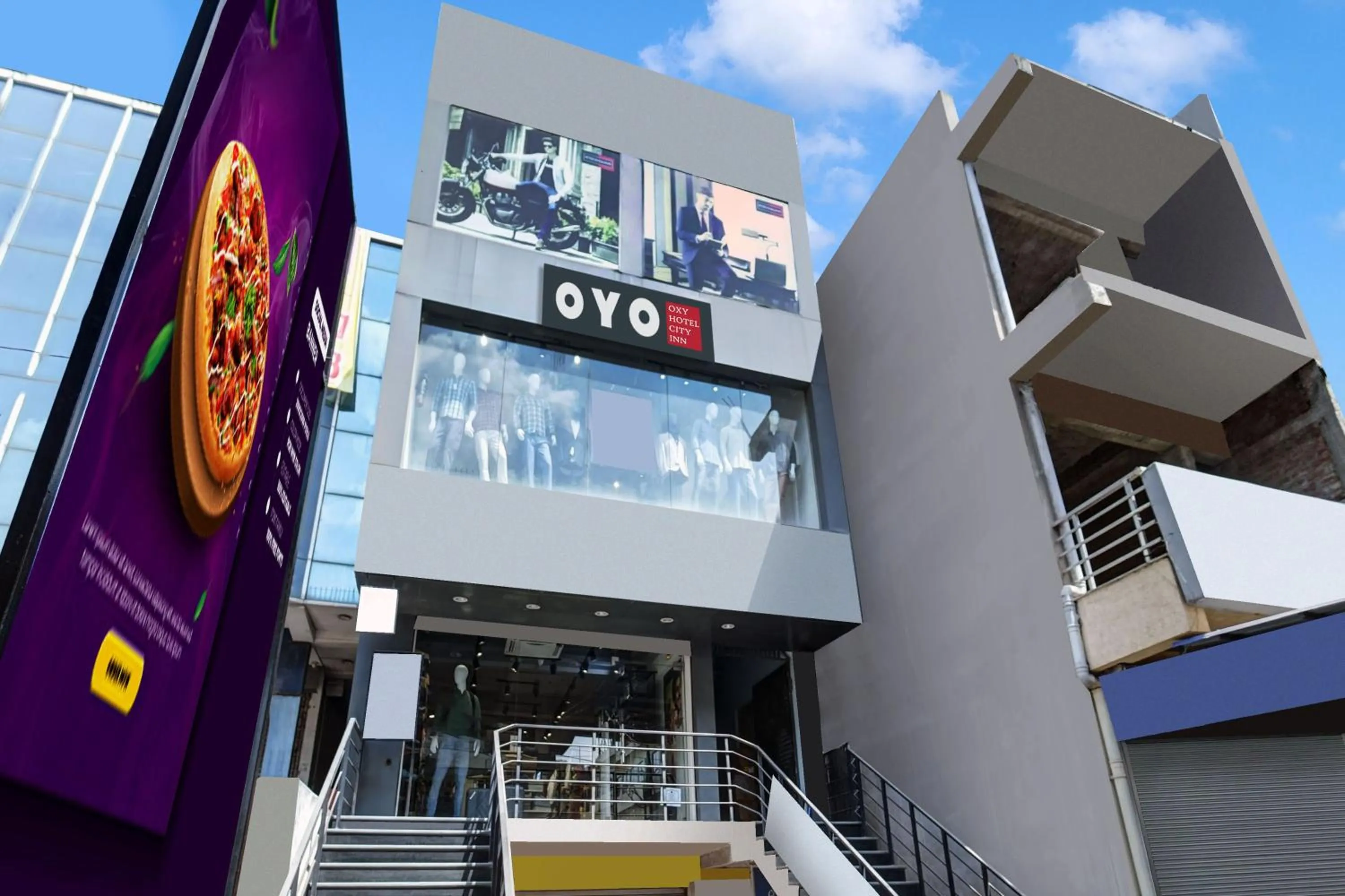 Facade/entrance in Hotel O OXY HOTEL CITY INN