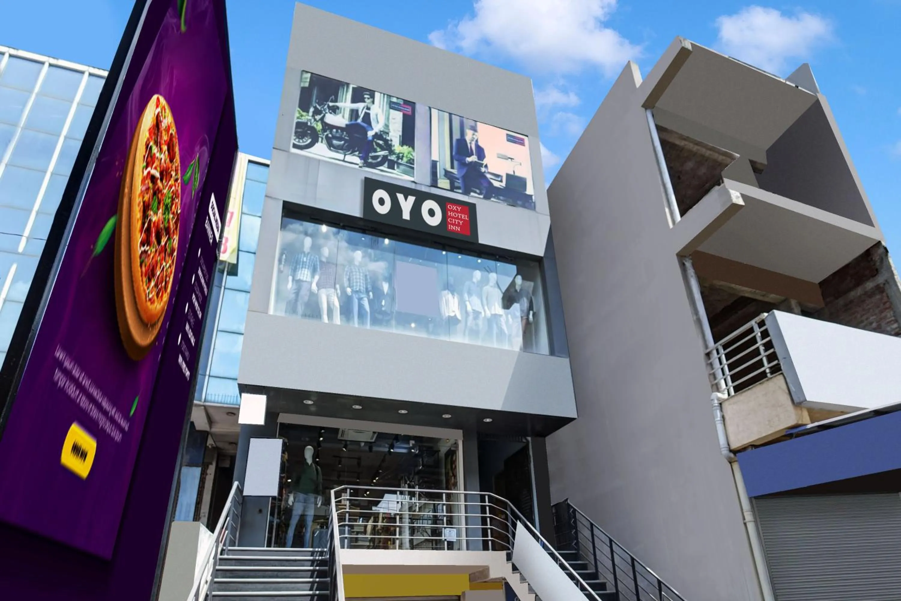 Facade/entrance in Hotel O OXY HOTEL CITY INN