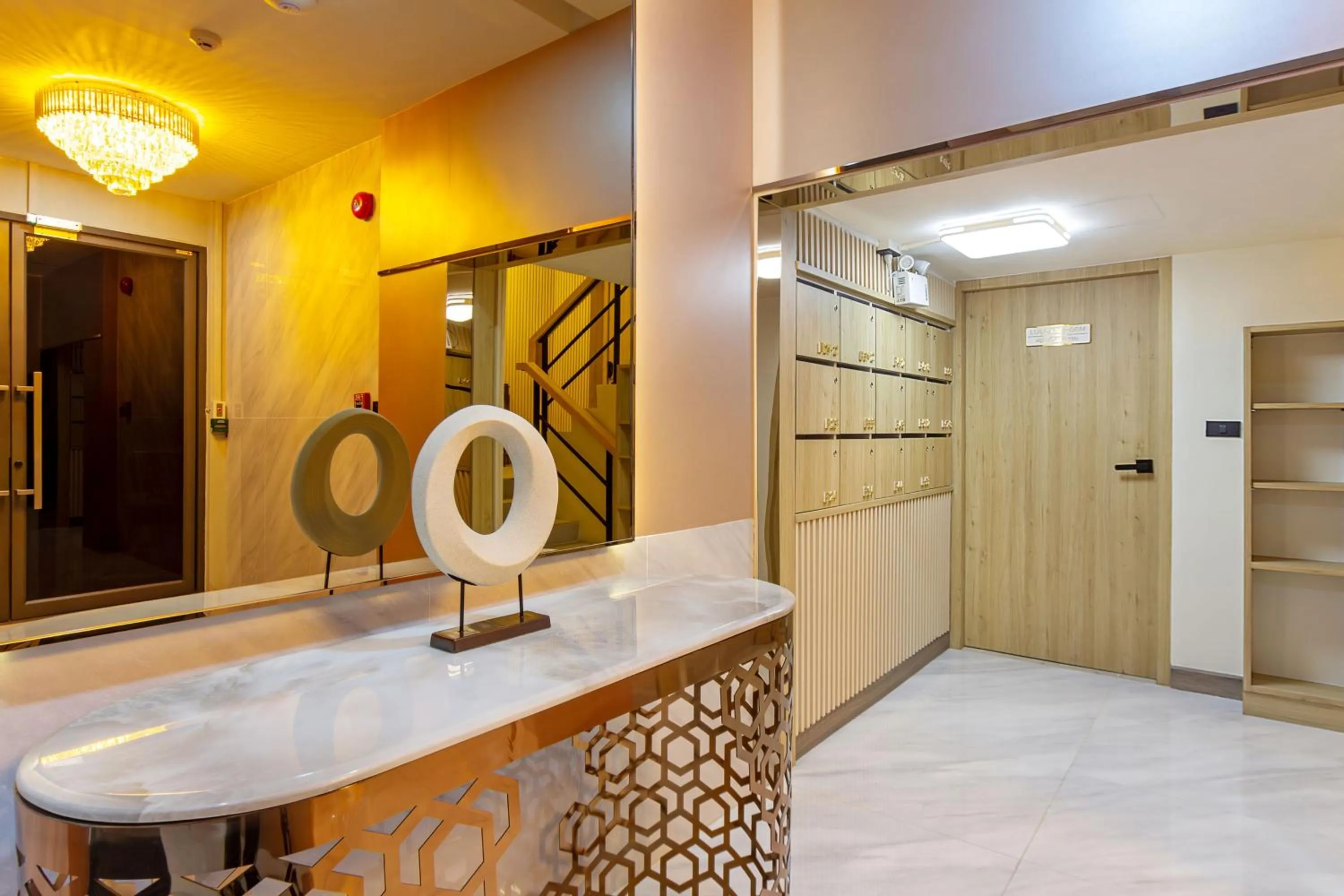 Decorative detail in Aquila Hotel Bangkok