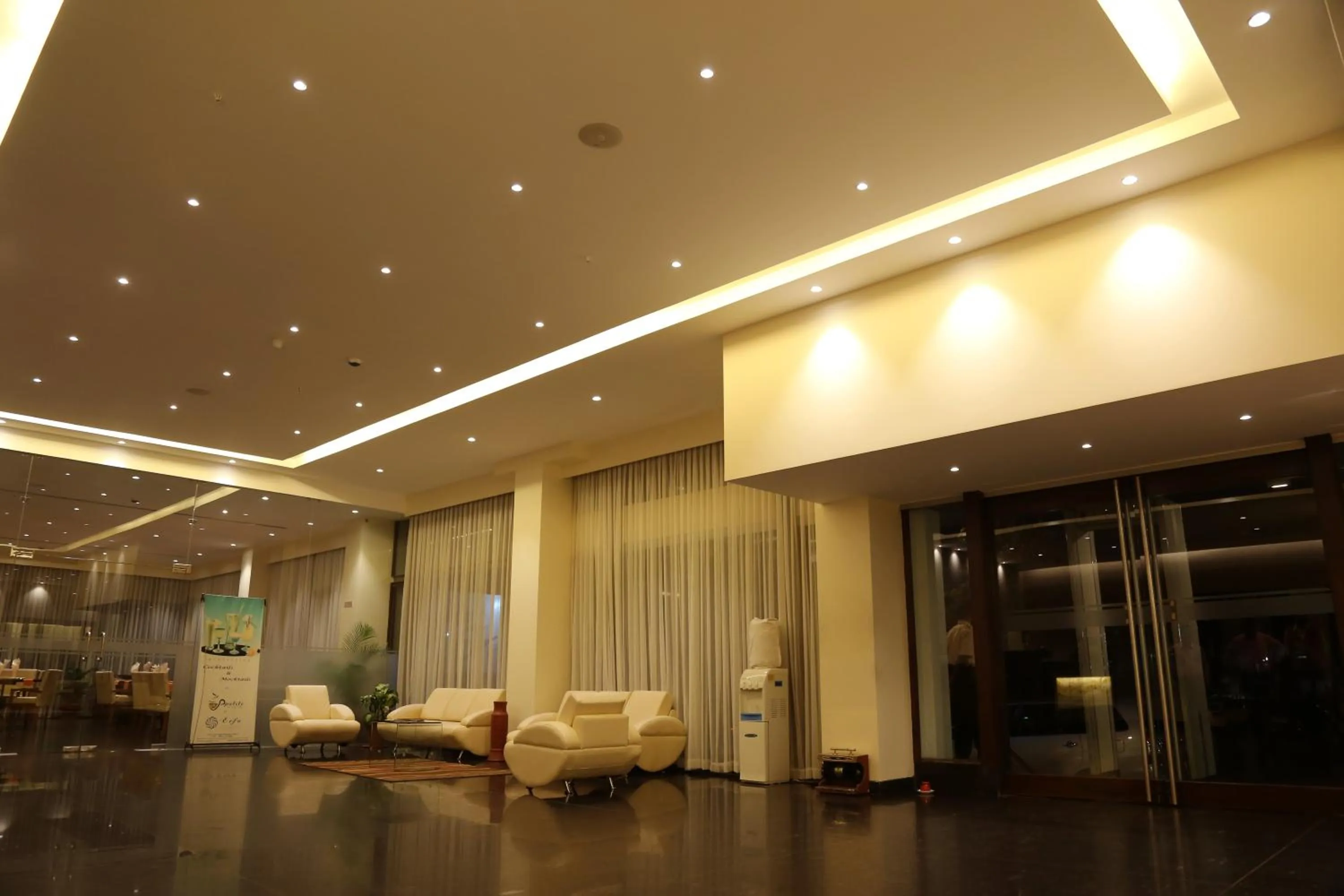 Lobby or reception in Hotel Eefa