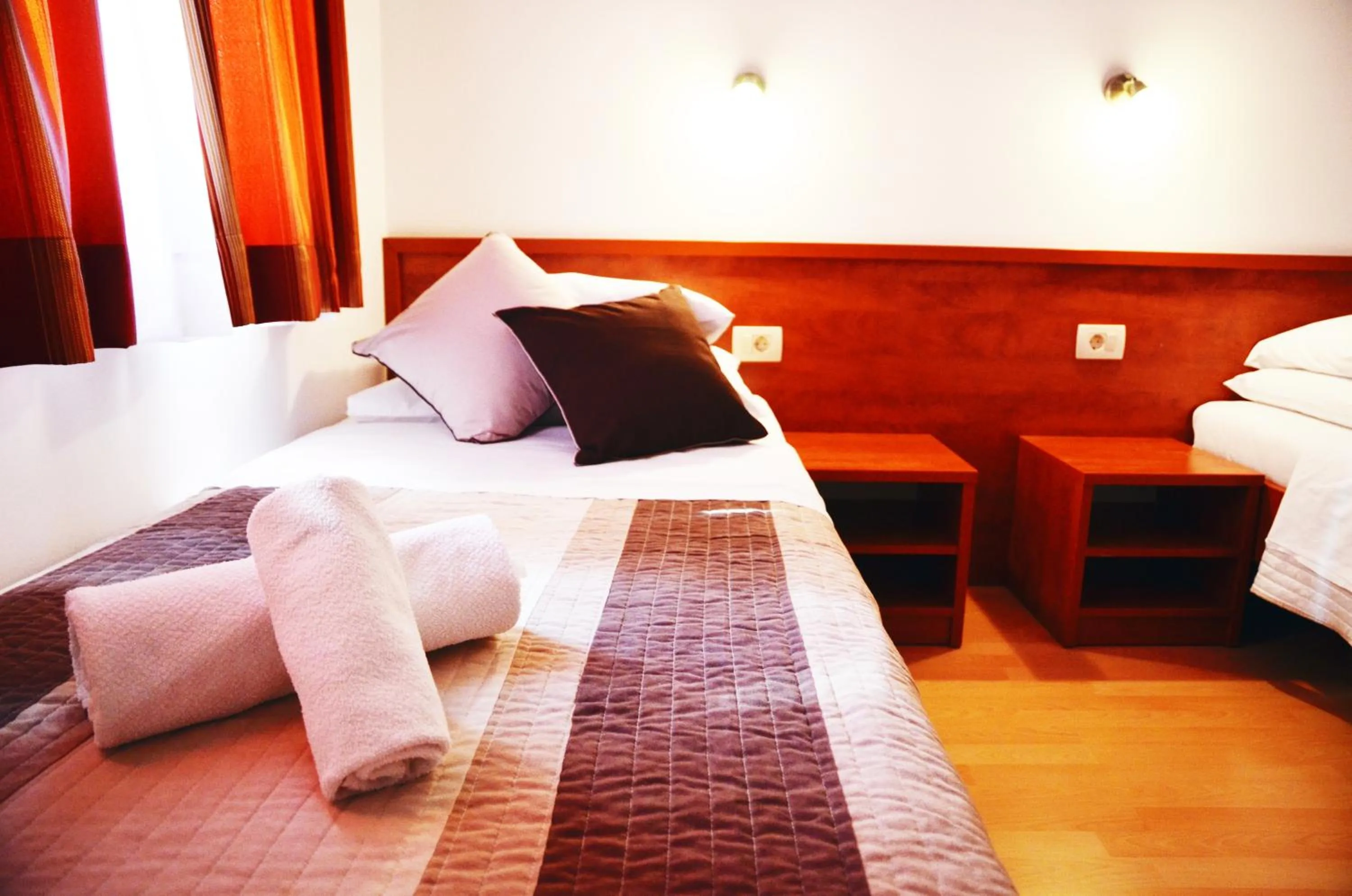 Bed in Hotel Quattro Medjugorje