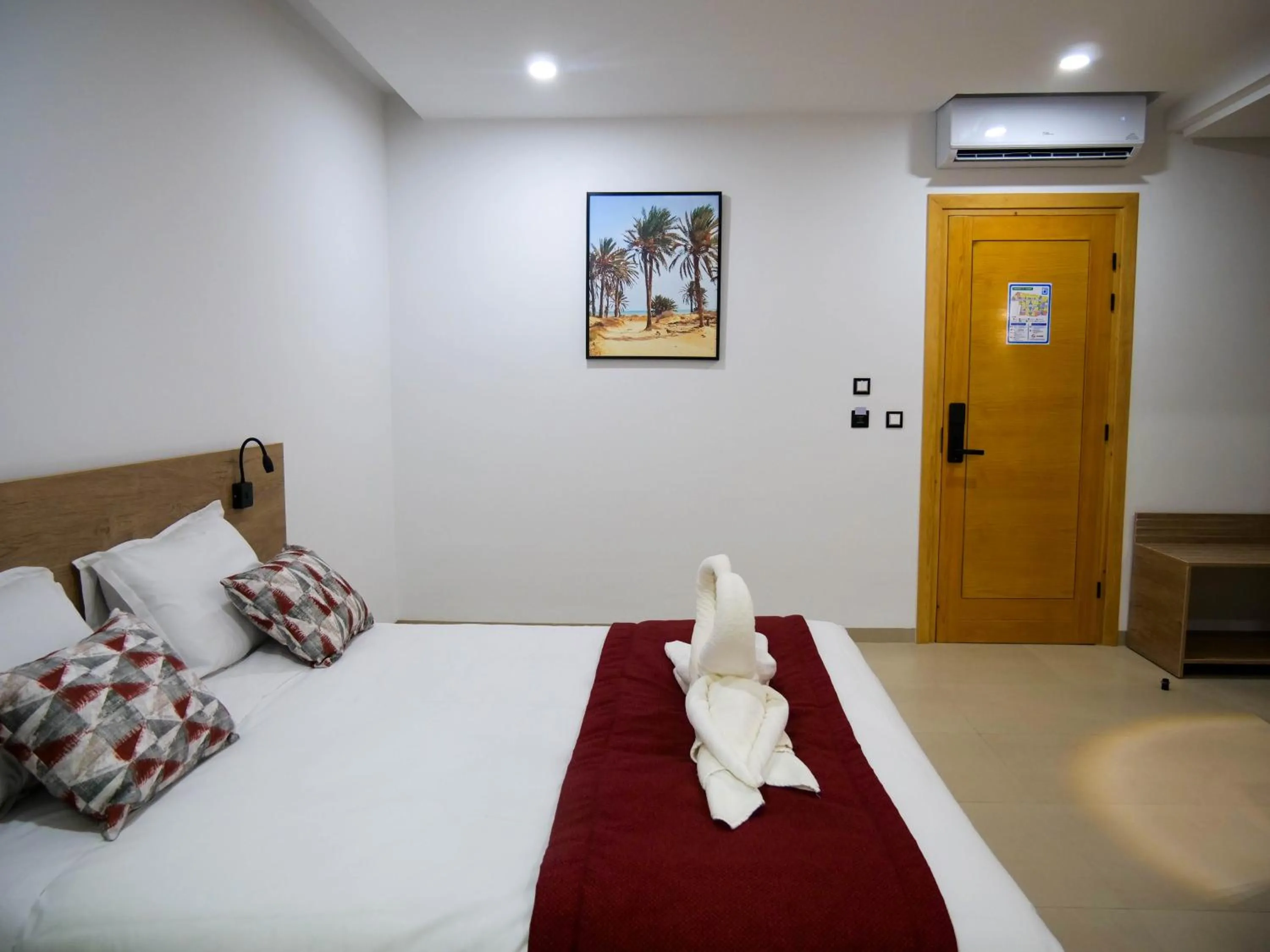 Bed in Hotel Djerba Inn