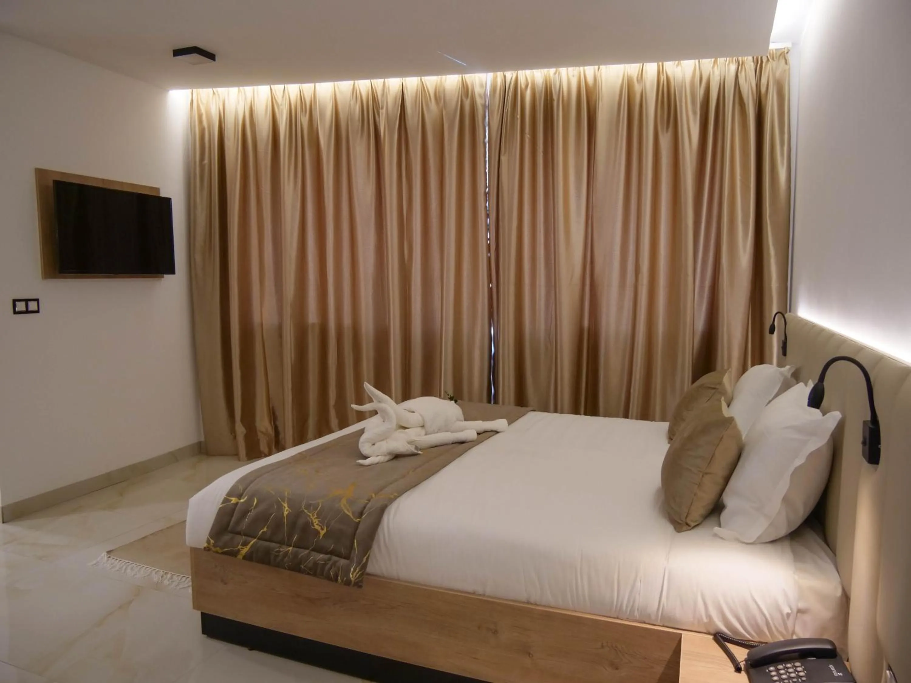 Bed in Hotel Djerba Inn