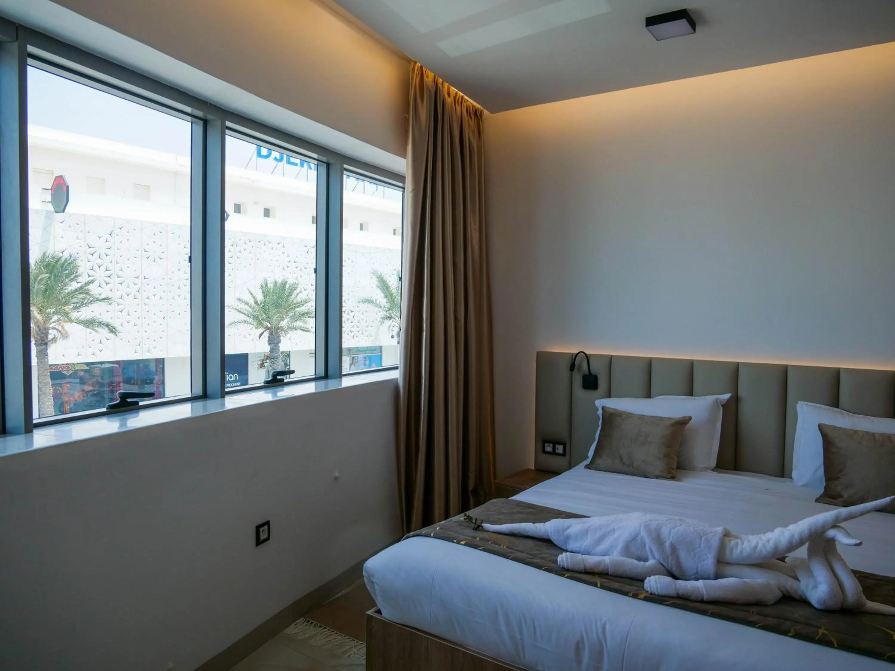 Bed in Hotel Djerba Inn