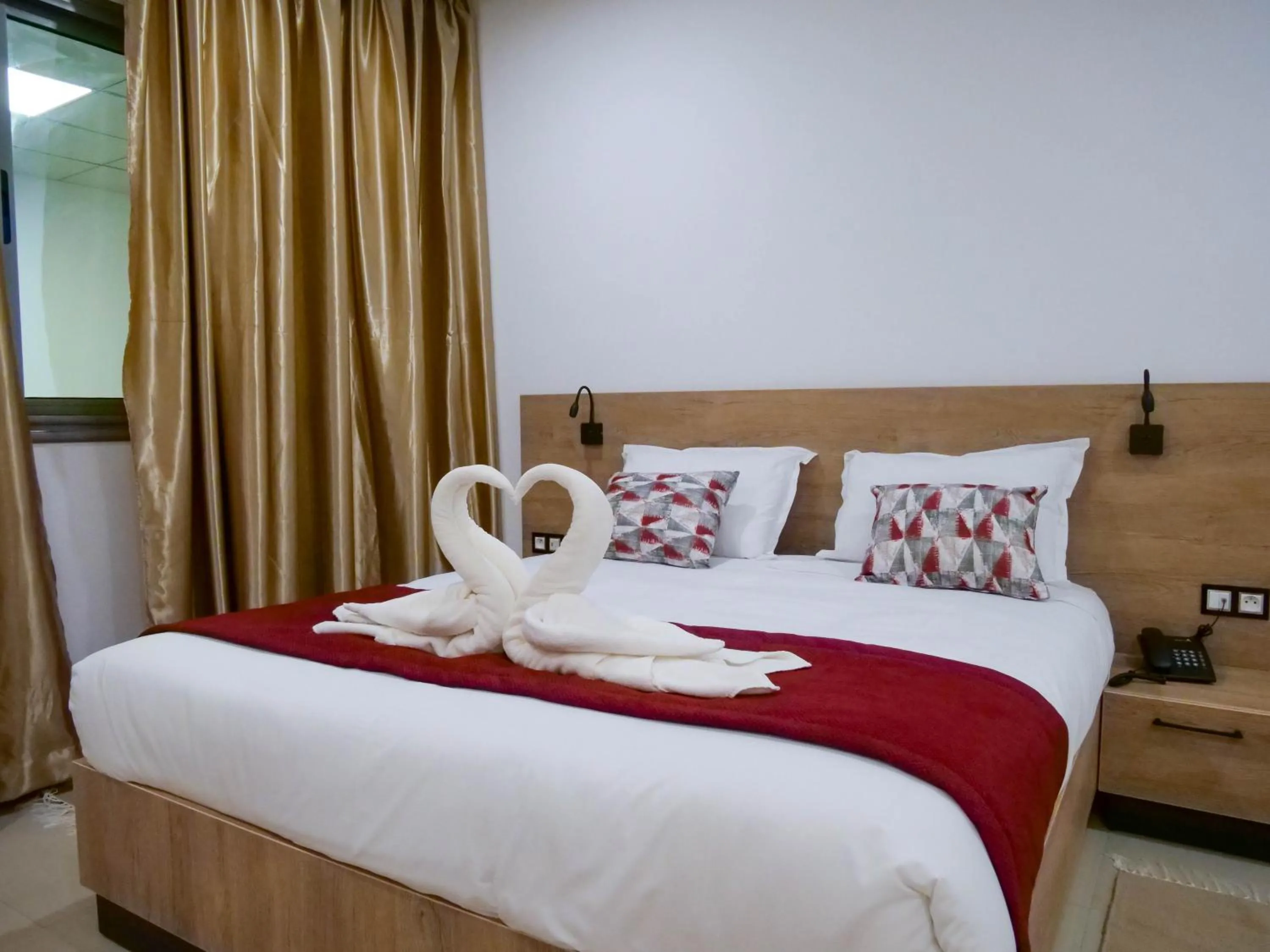 Bed in Hotel Djerba Inn