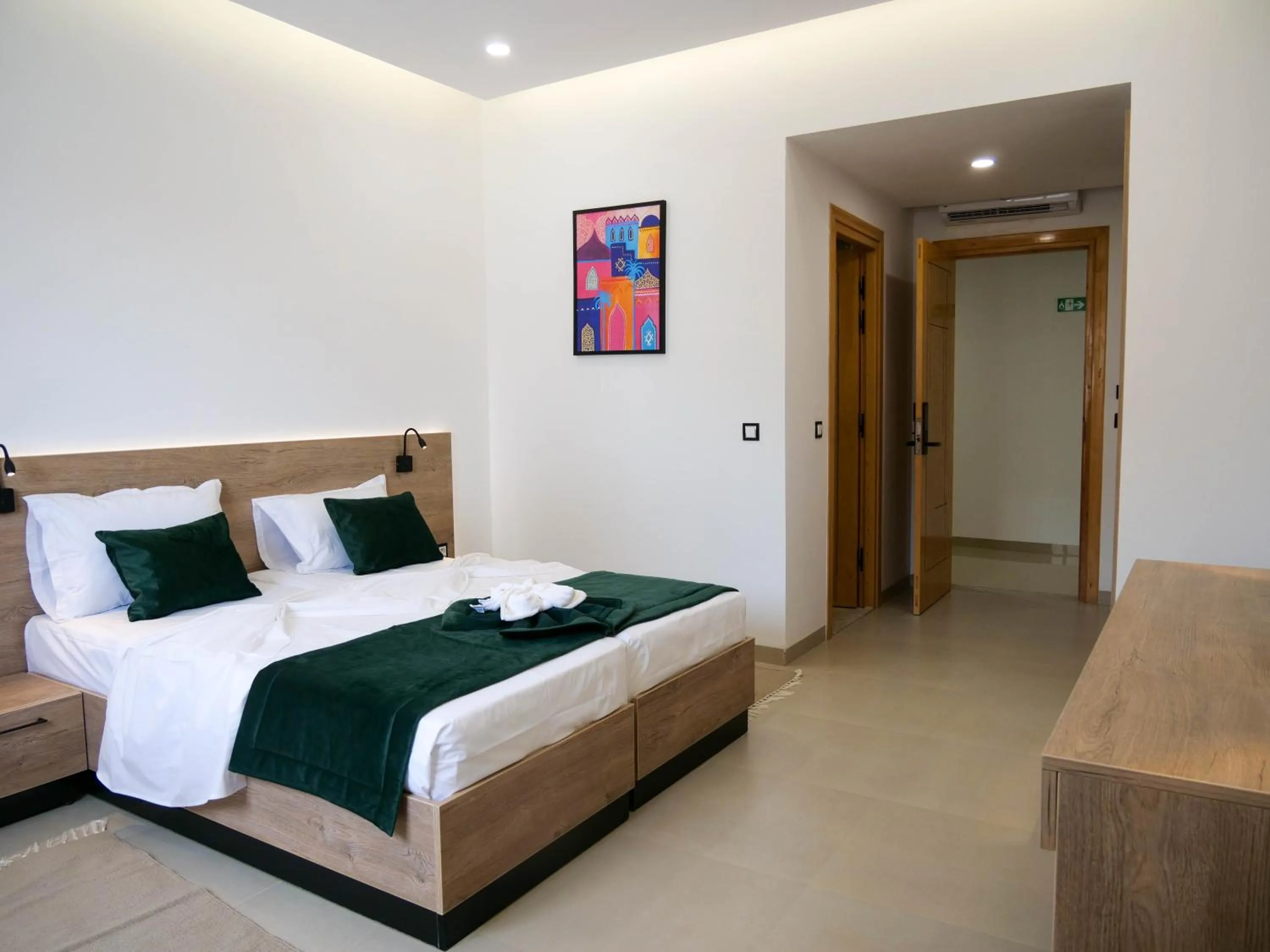 Bed in Hotel Djerba Inn