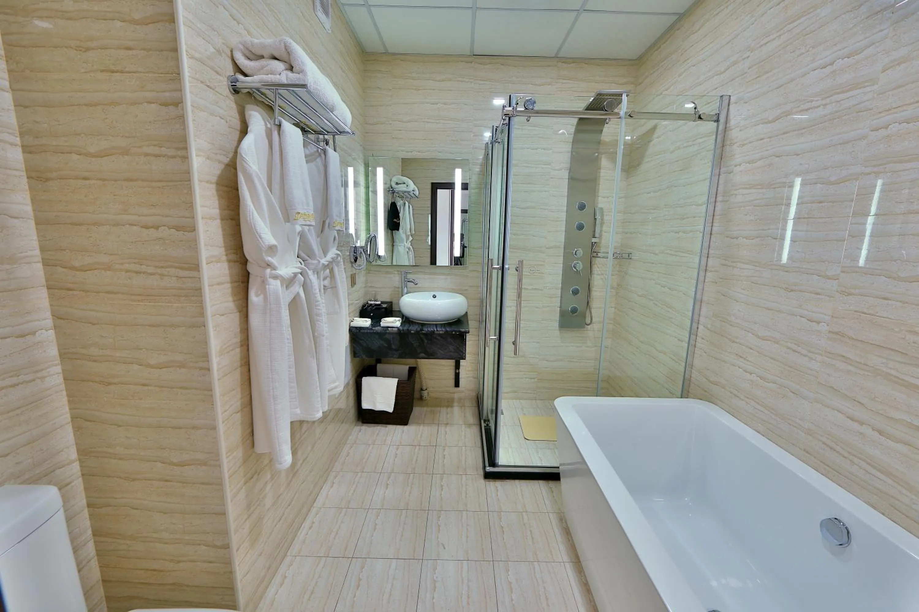 Toilet in Damas International Hotel