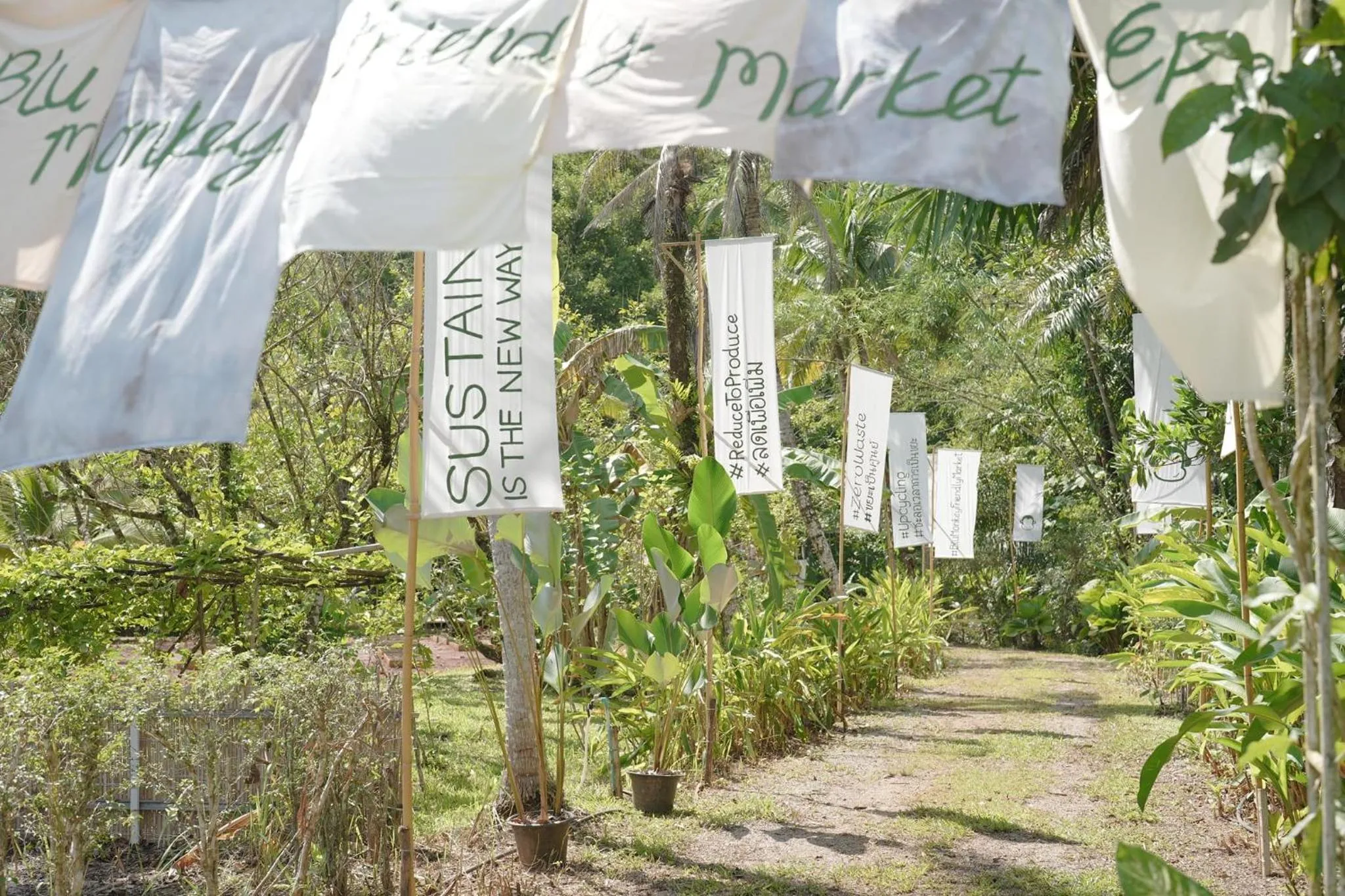 Natural landscape in Blu Monkey Pooltara Krabi Hotel & Villas Pet Friendly