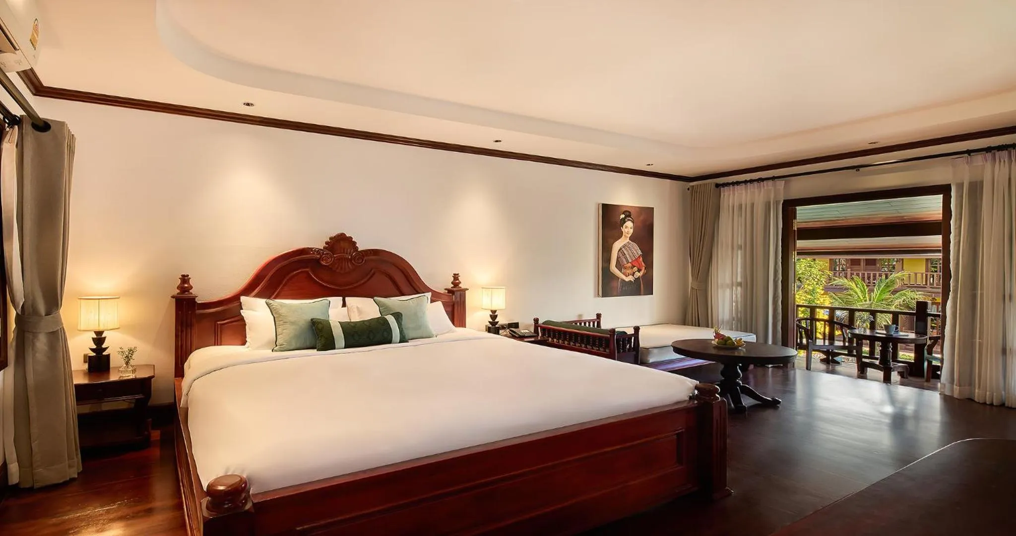 Bedroom, Bed in U Luang Prabang