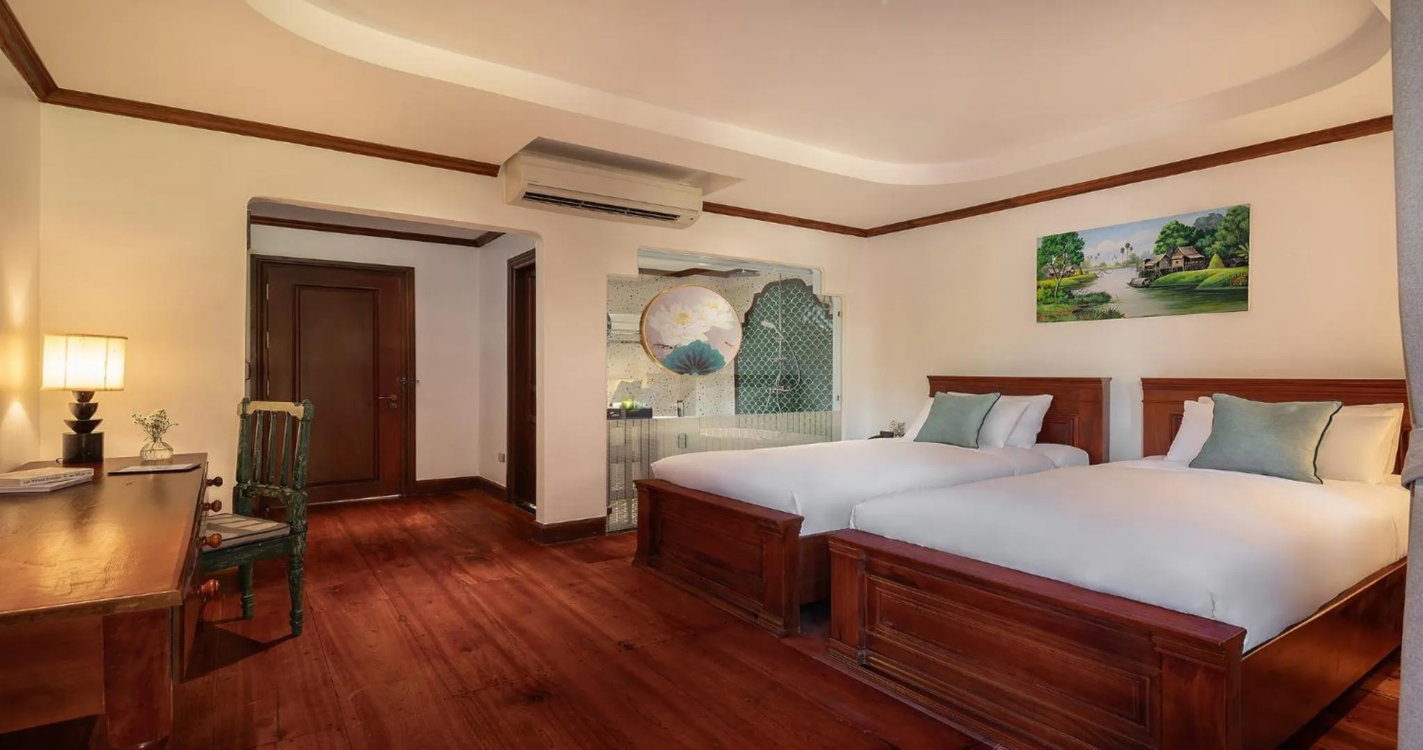 Bedroom, Bed in U Luang Prabang