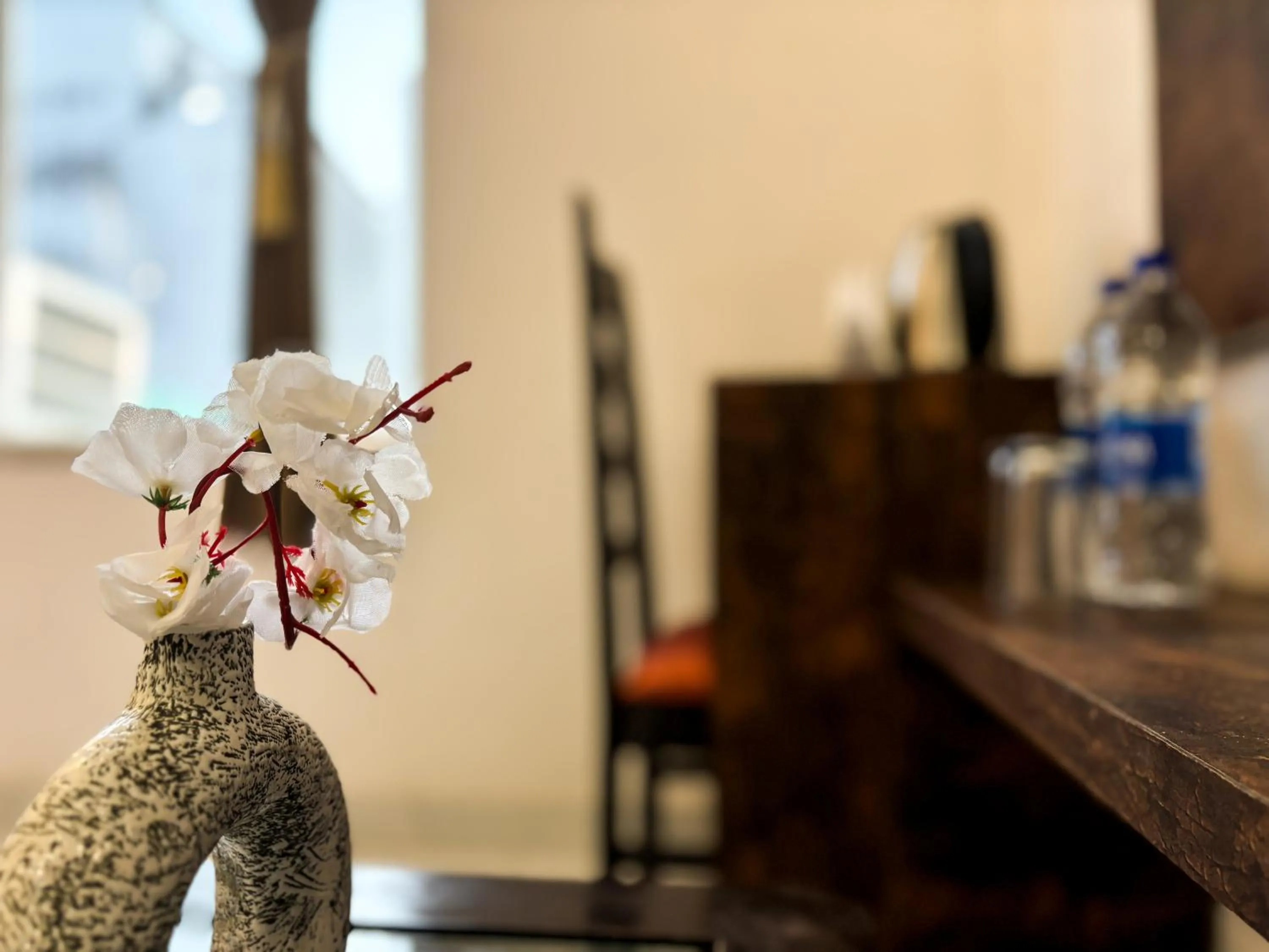 Decorative detail in Hotel Shoolin Suites Boutique Haridwar