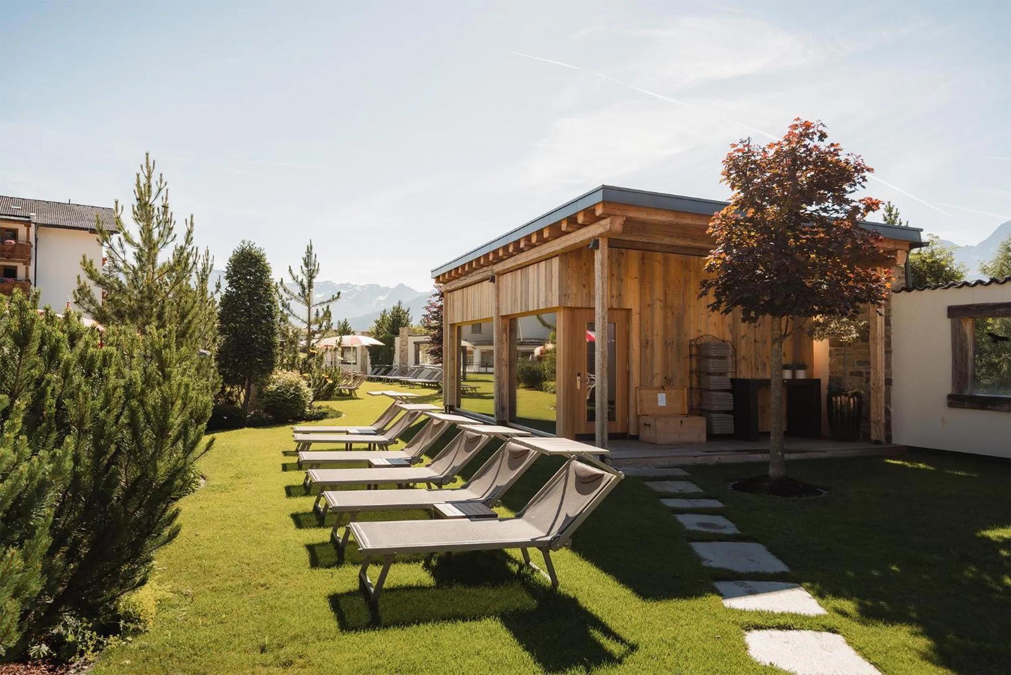 Sauna in Hotel Fisserhof