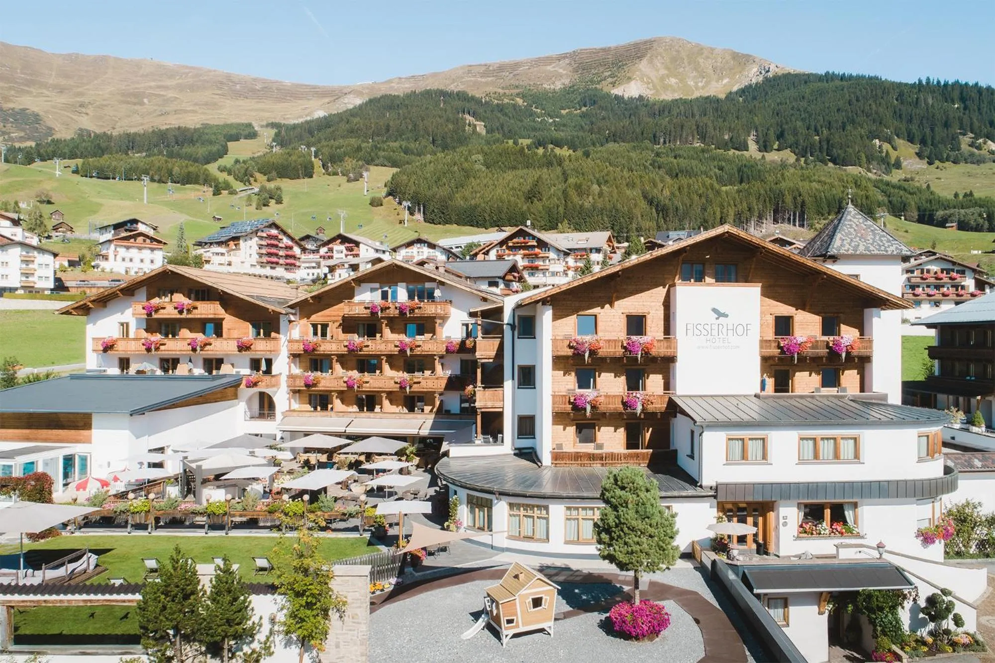 Property building in Hotel Fisserhof