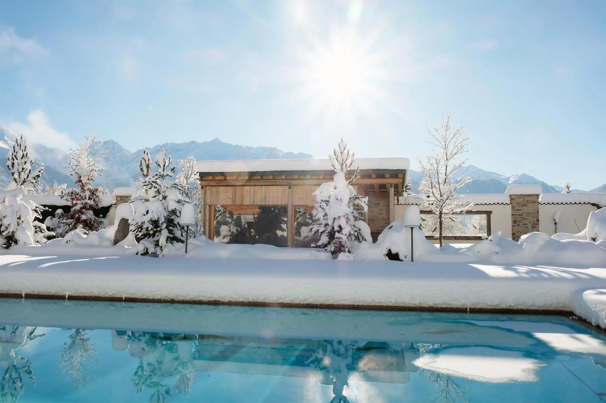 Sauna in Hotel Fisserhof