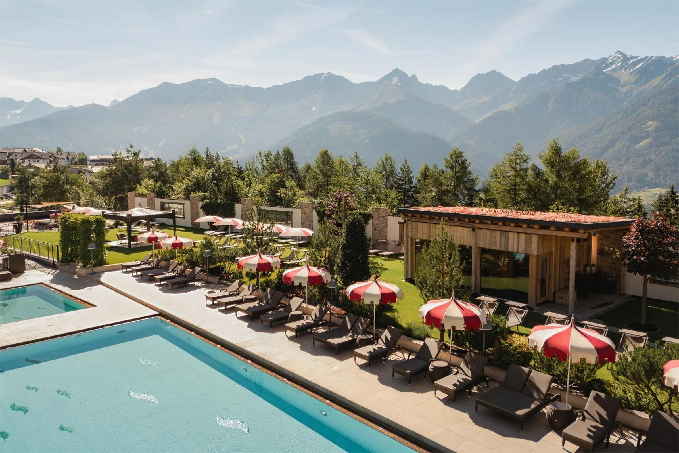 Garden in Hotel Fisserhof