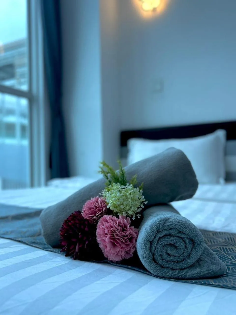 Bed in Sutera Avenue Kota Kinabalu City Centre LW Suites