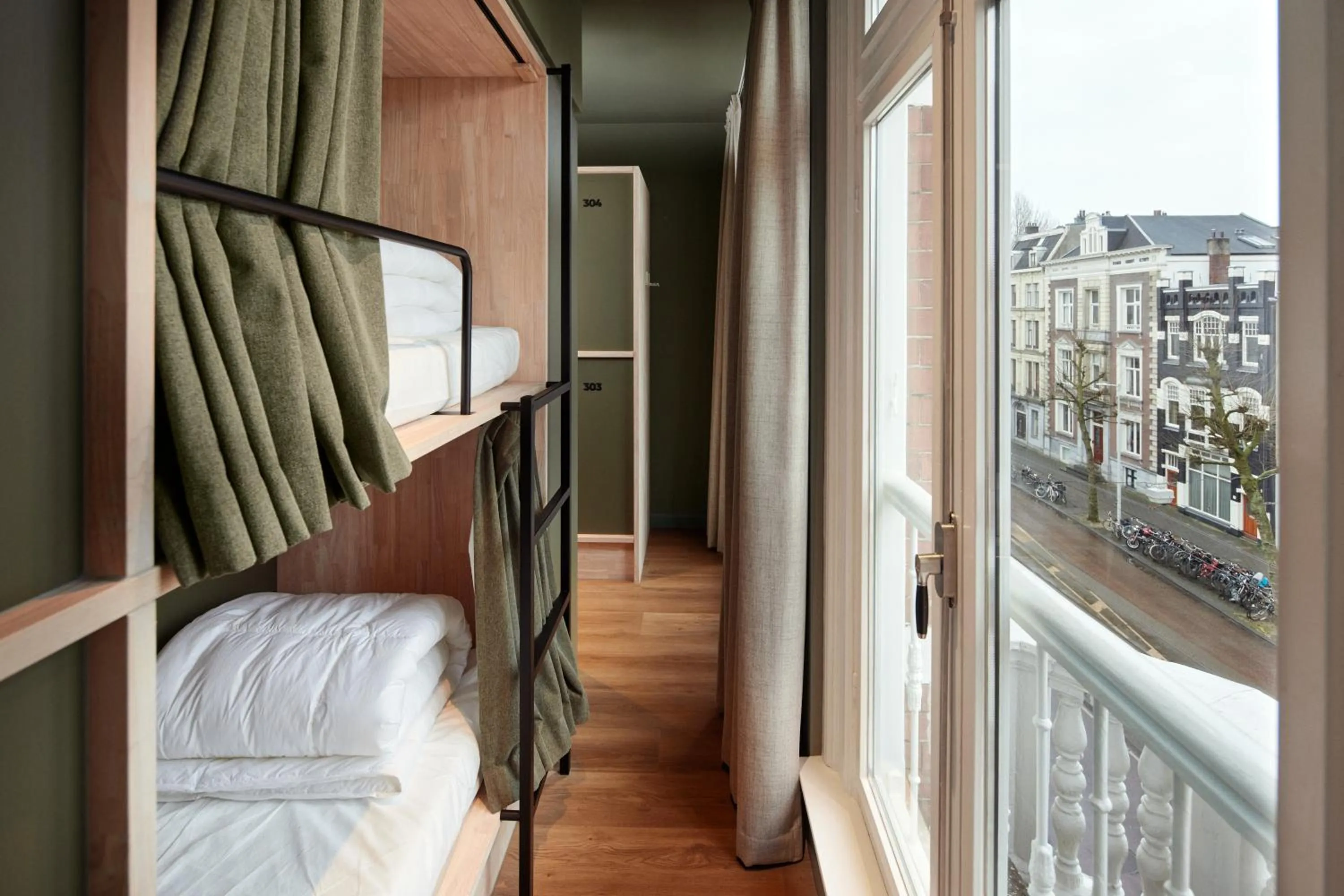 Street view, Bed in The Elephant Hostel