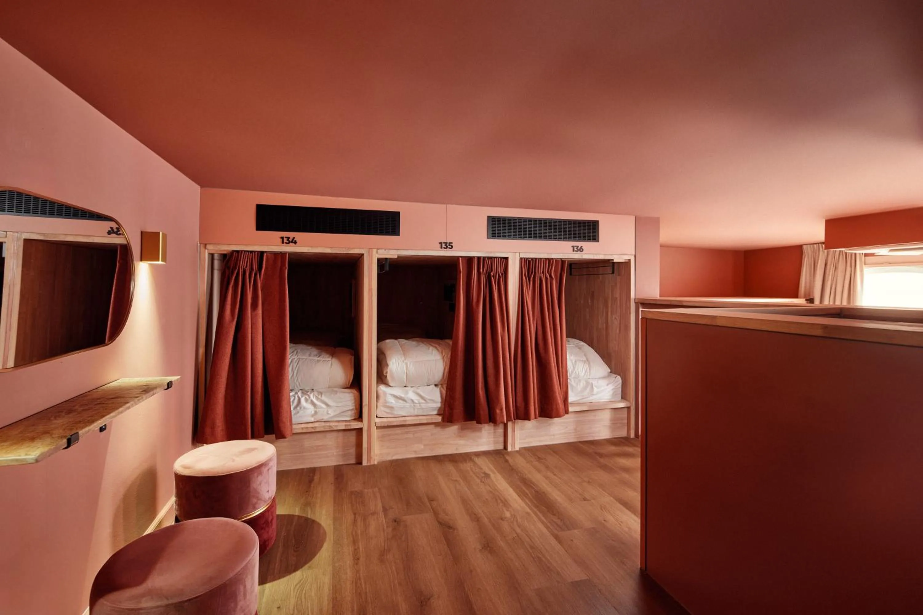 Bed in The Elephant Hostel