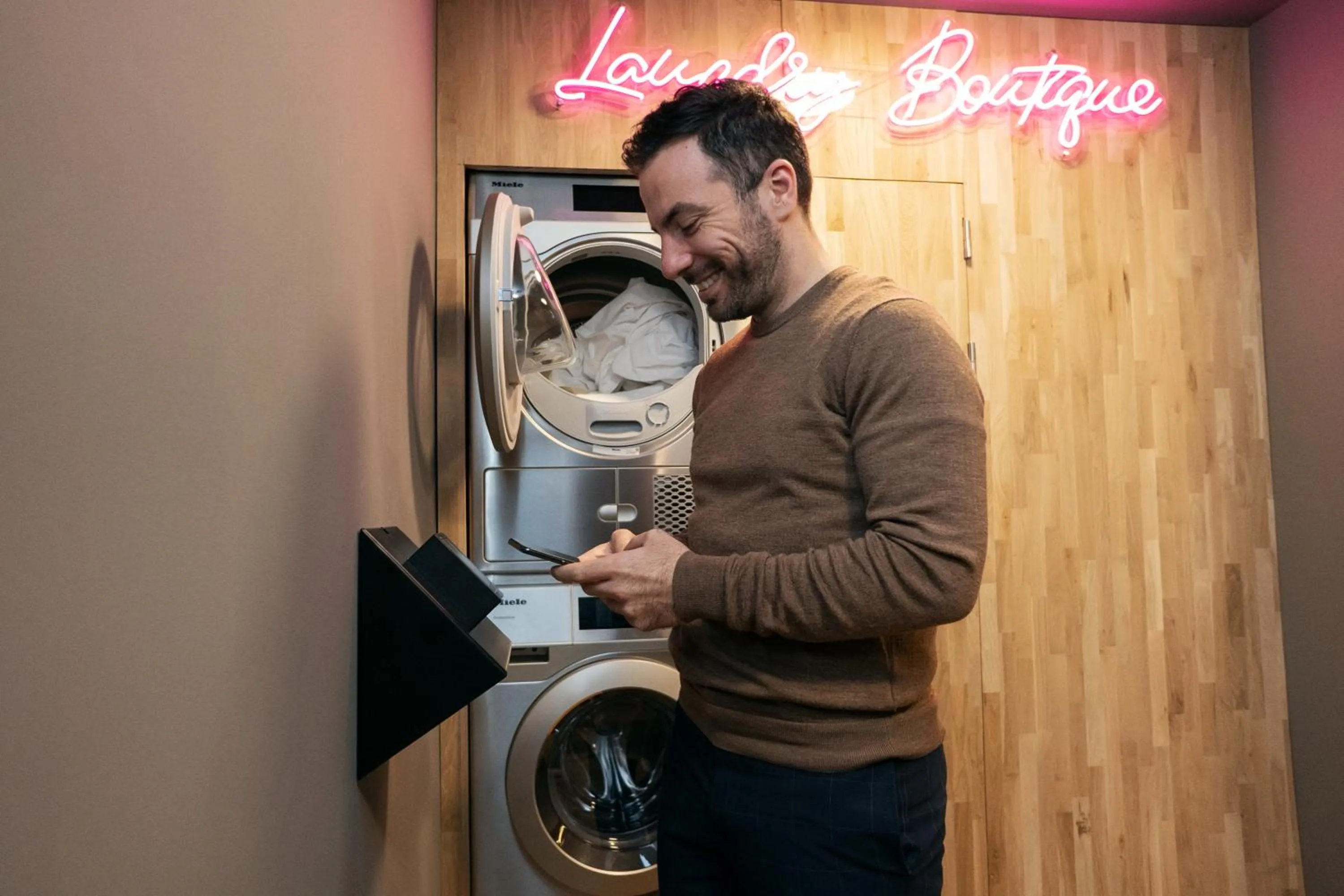 laundry in The Elephant Hostel