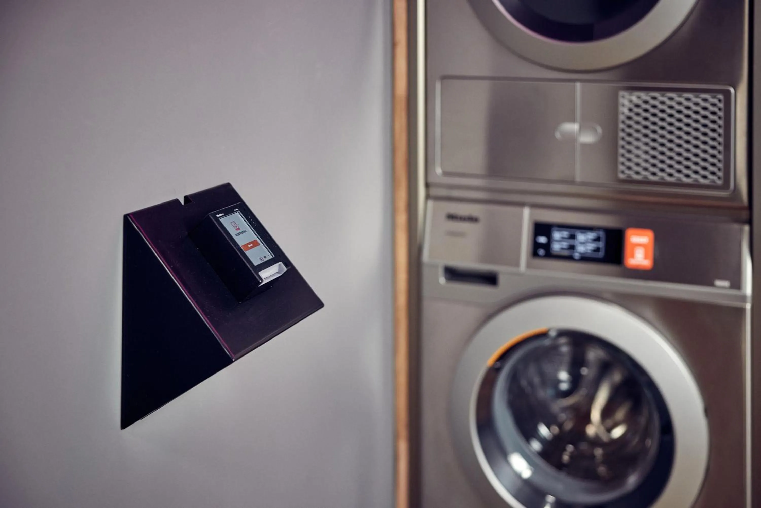 washing machine in The Elephant Hostel