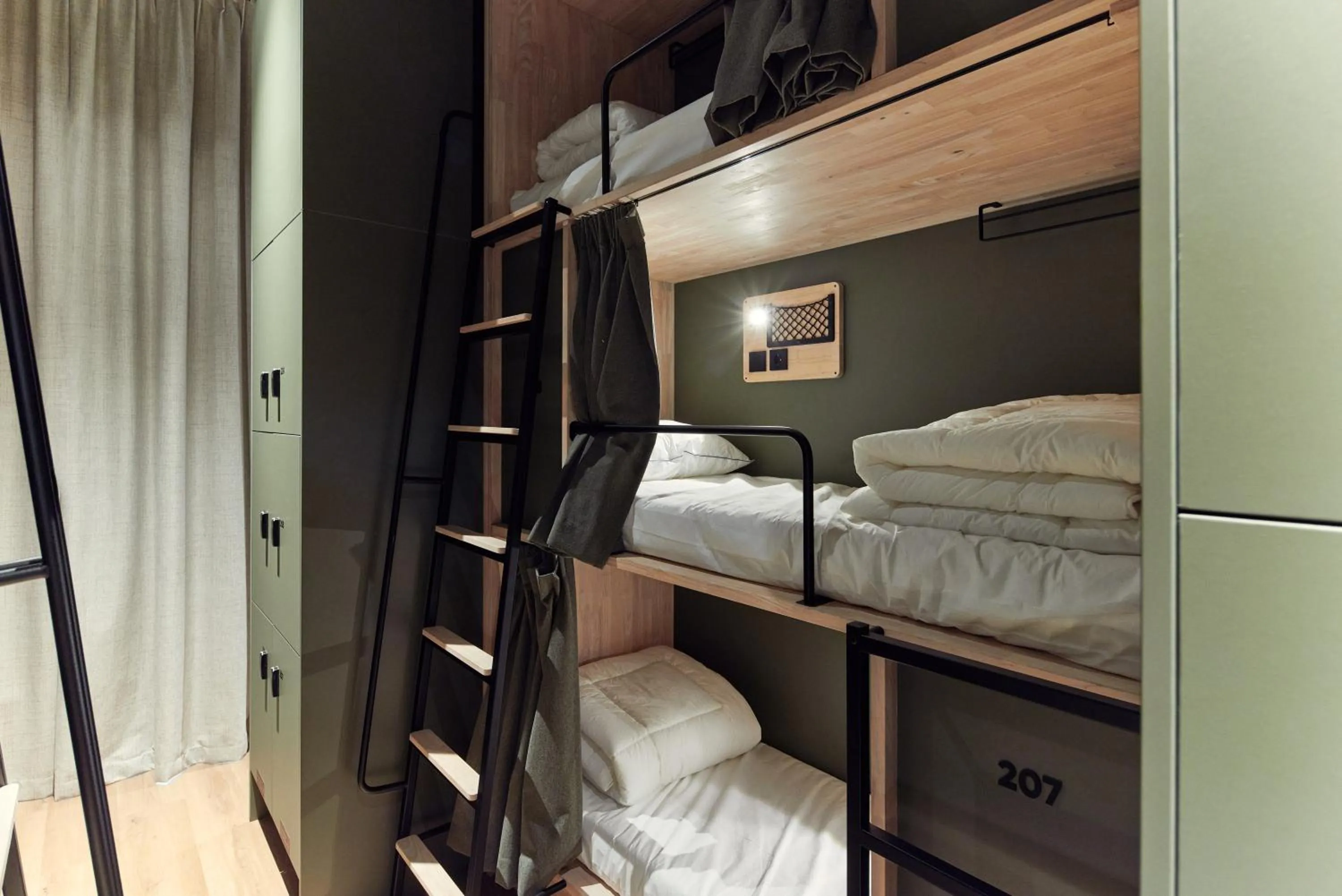 Photo of the whole room, Bed in The Elephant Hostel